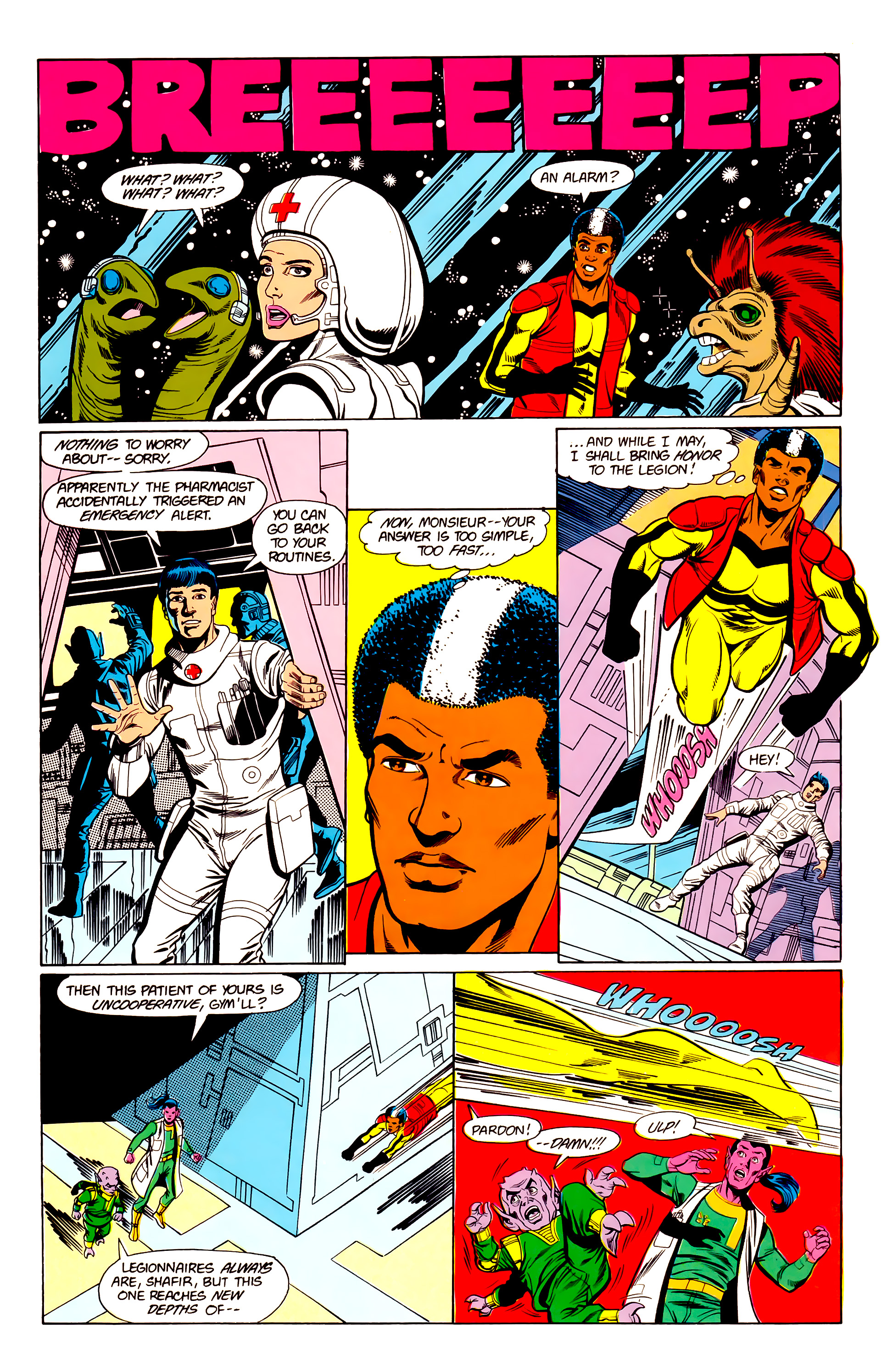 Read online Legion of Super-Heroes (1984) comic -  Issue #19 - 25