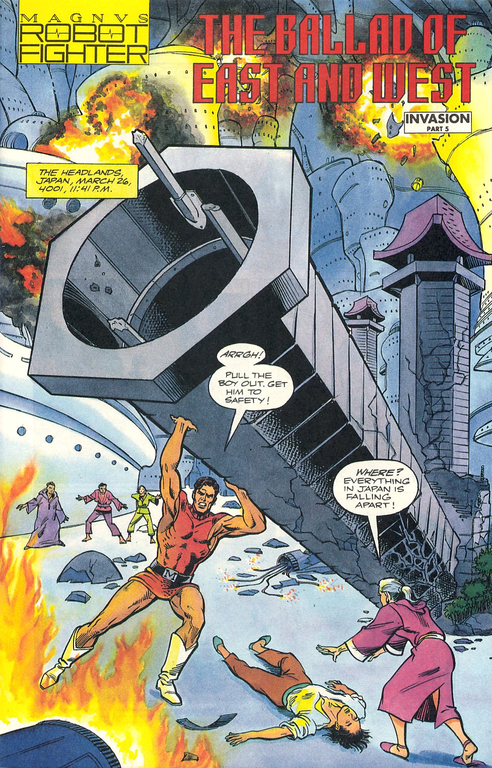 Read online Magnus Robot Fighter (1991) comic -  Issue #7 - 2