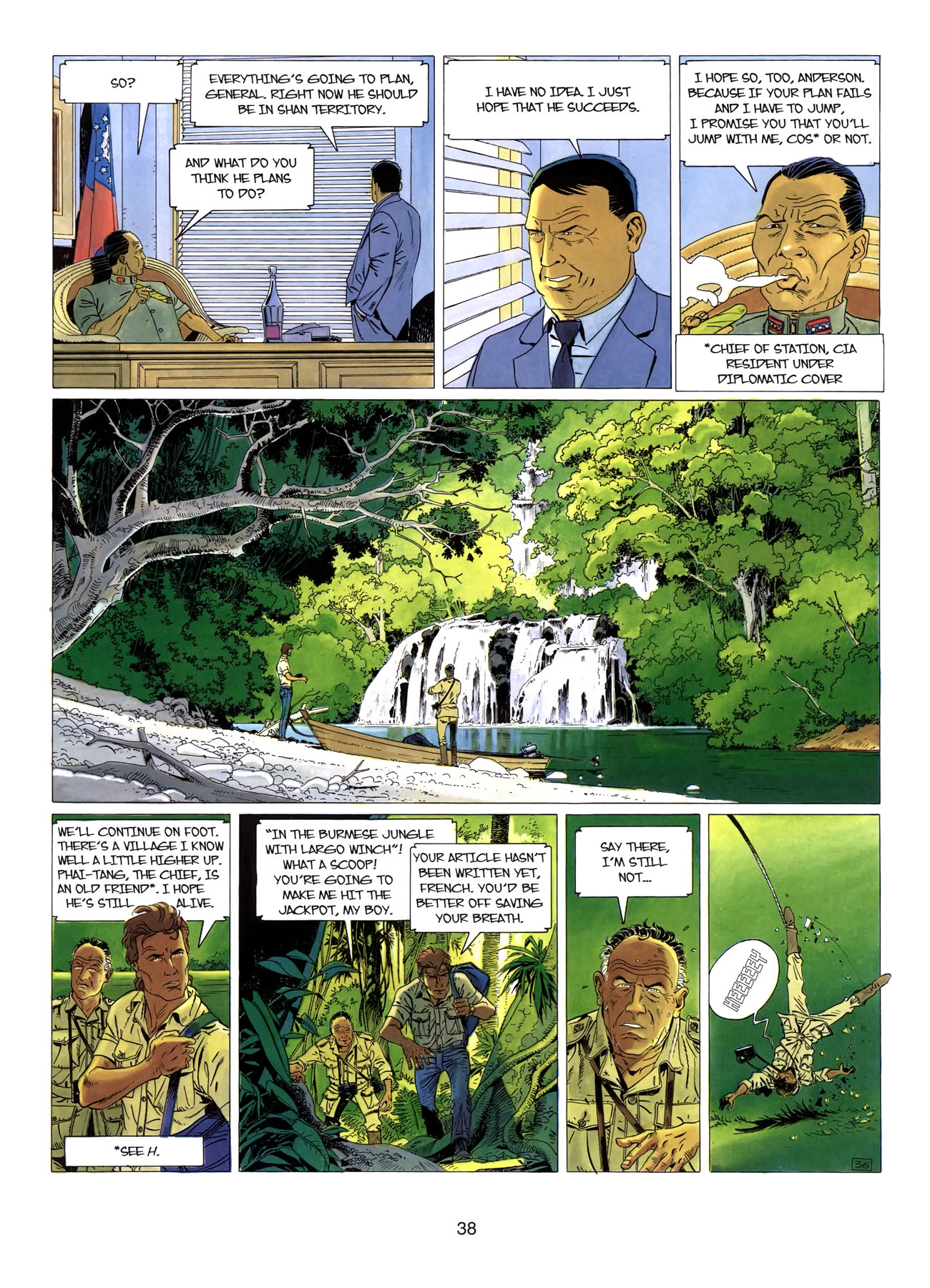Read online Largo Winch comic -  Issue # TPB 4 - 39
