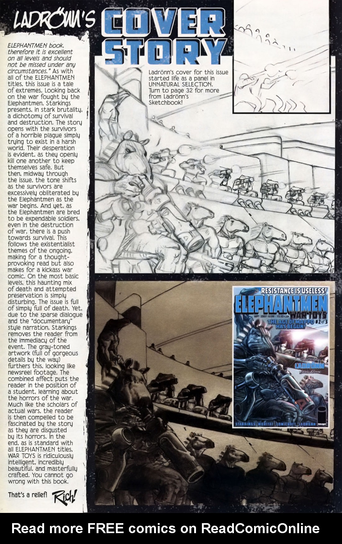 Read online Elephantmen: War Toys comic -  Issue #2 - 28