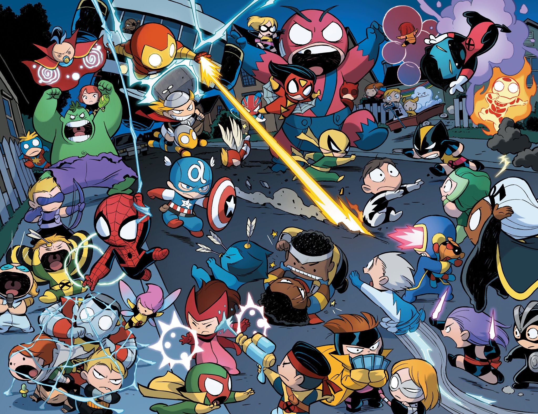 Read online Young Marvel: Little X-Men, Little Avengers, Big Trouble comic -  Issue # TPB - 12