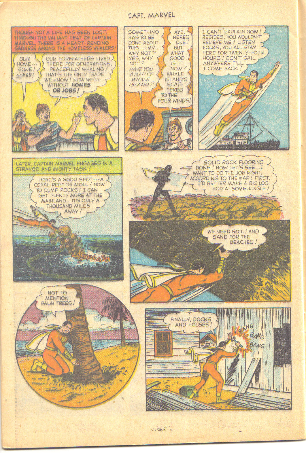 Read online Captain Marvel Adventures comic -  Issue #141 - 32