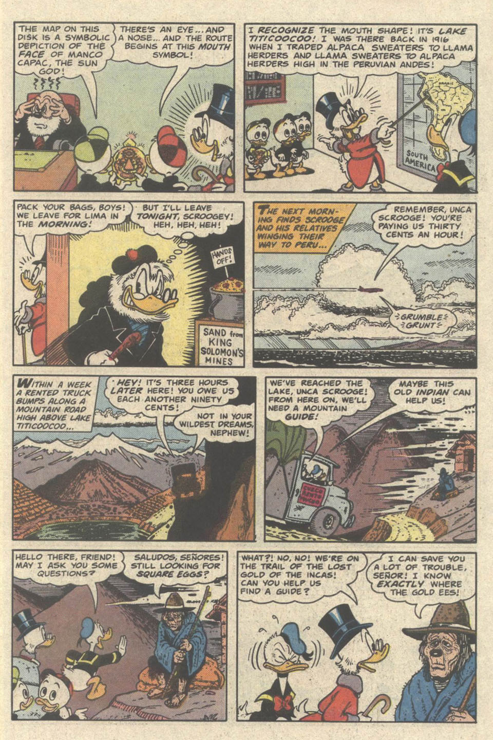 Read online Uncle Scrooge (1953) comic -  Issue #219 - 7