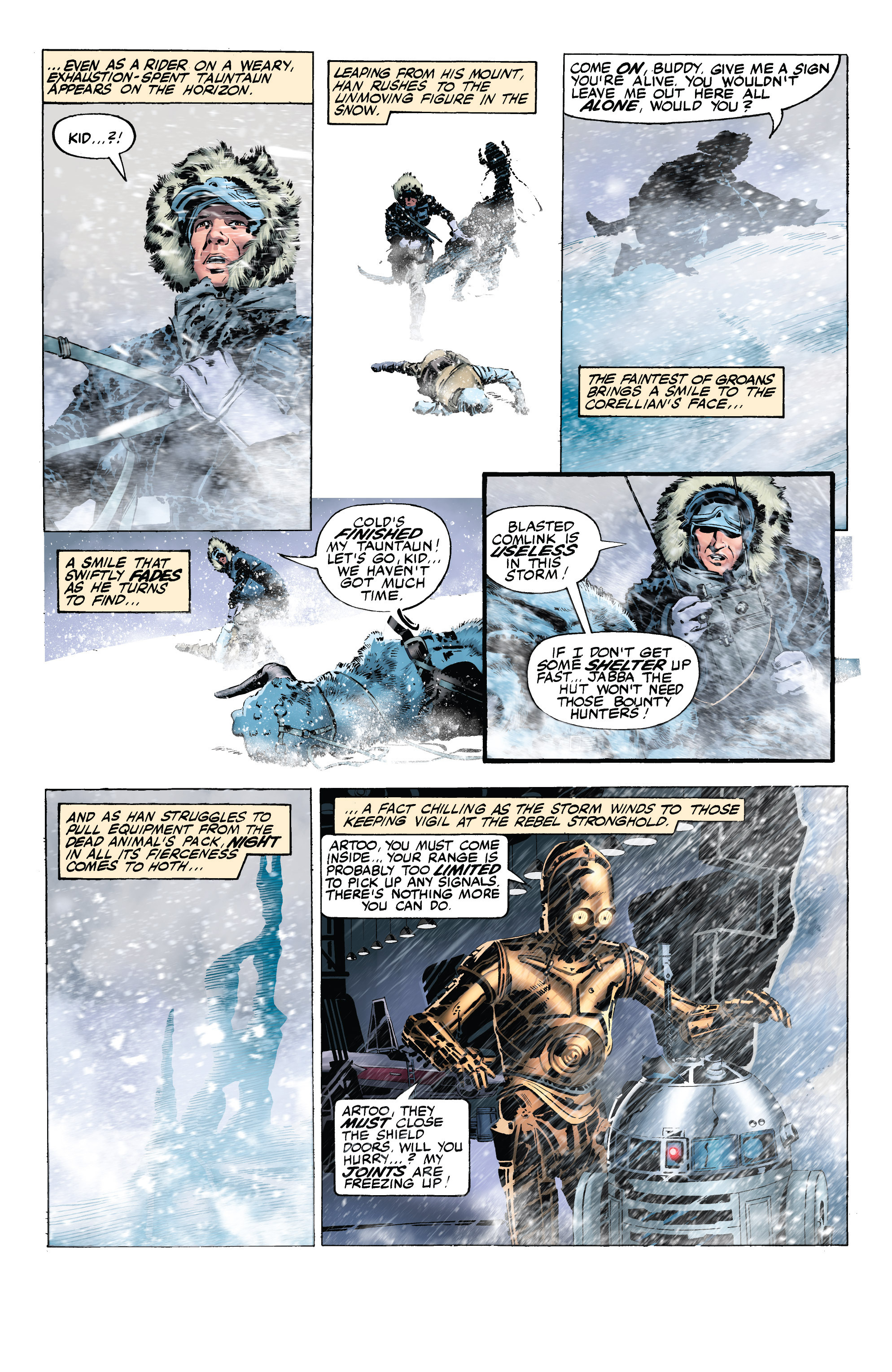 Read online Star Wars (1977) comic -  Issue # _TPB Episode V - The Empire Strikes Back - 16