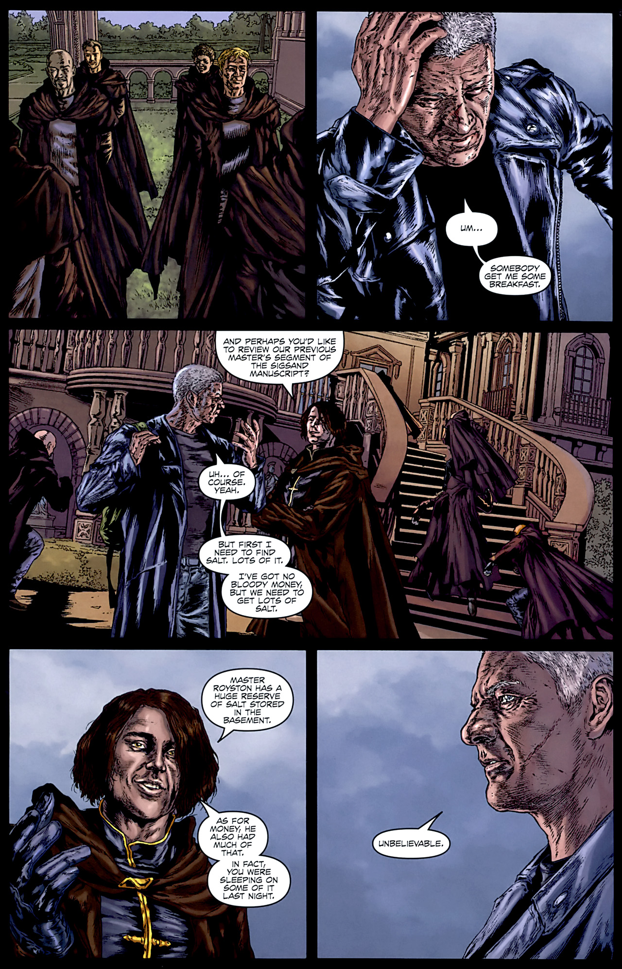 Read online Gravel comic -  Issue #6 - 9