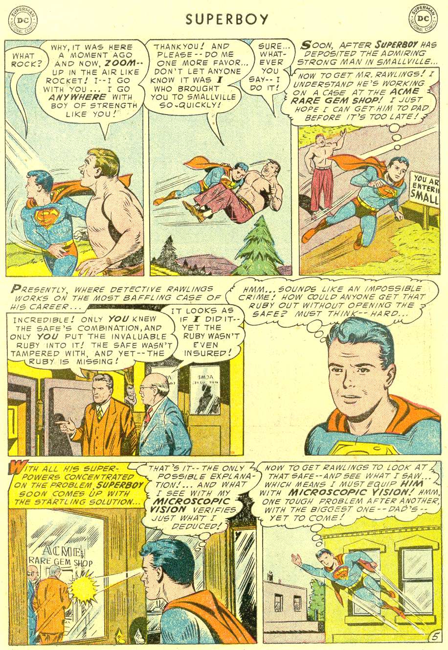 Read online Superboy (1949) comic -  Issue #42 - 6