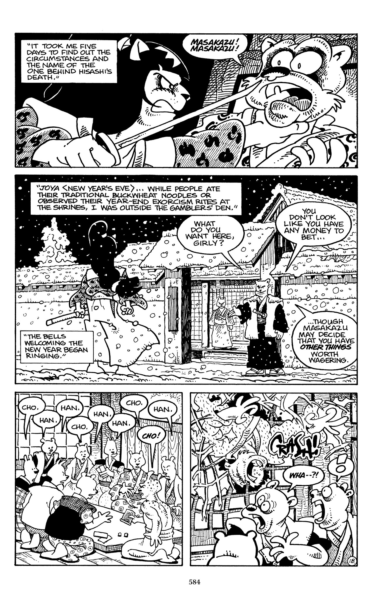 Read online The Usagi Yojimbo Saga comic -  Issue # TPB 1 - 571