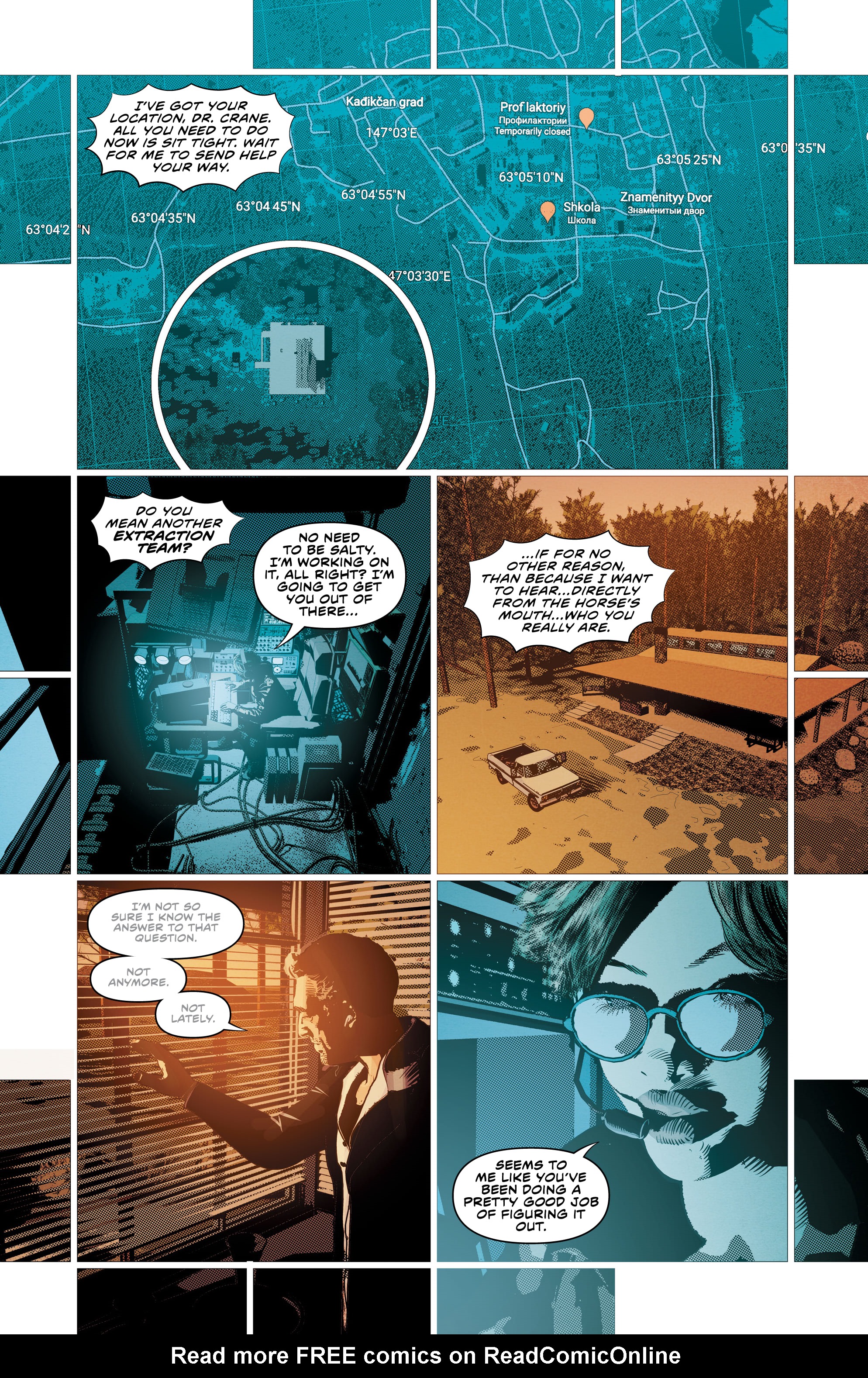 Read online Red Zone comic -  Issue #4 - 5