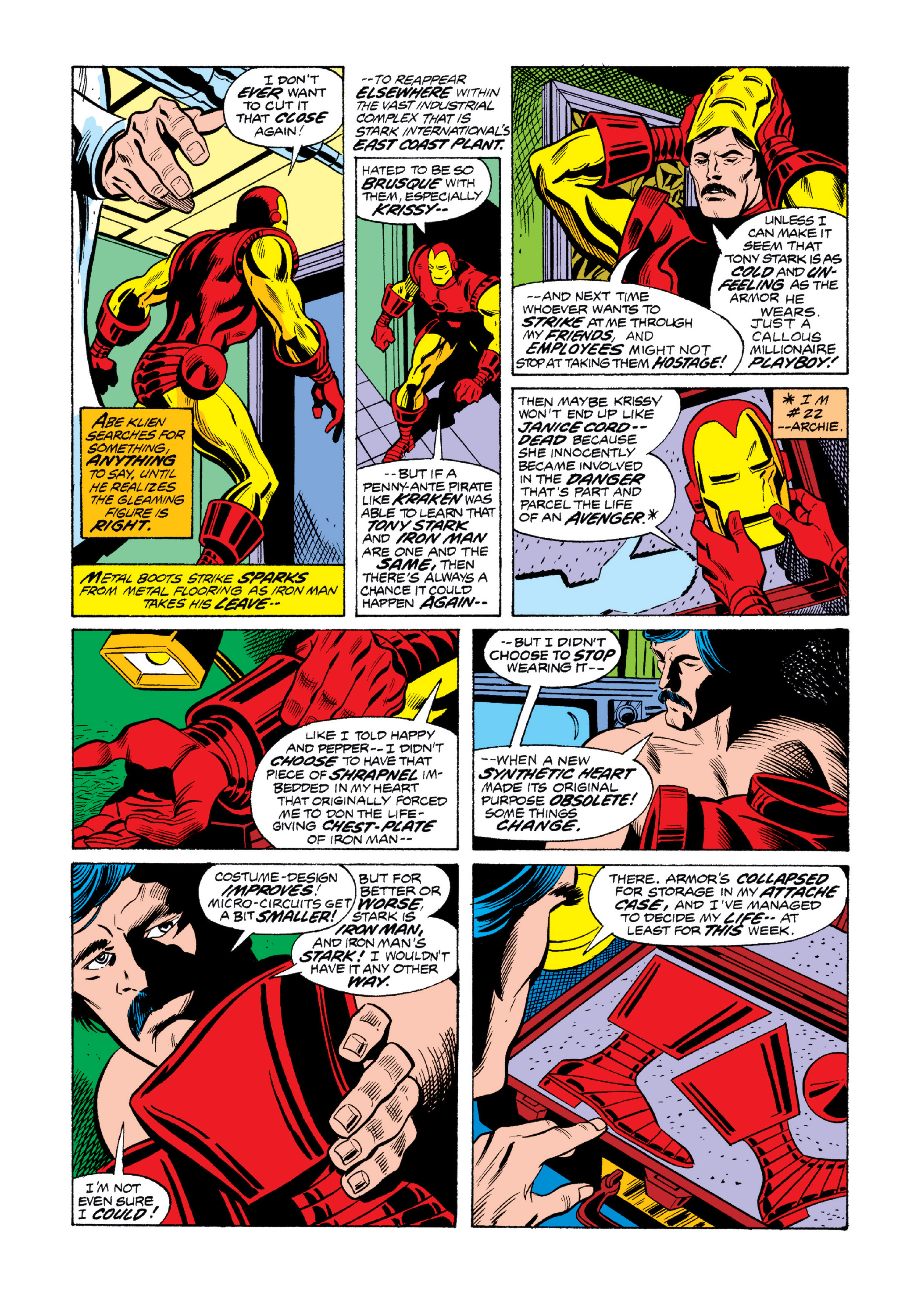 Read online Marvel Masterworks: The Invincible Iron Man comic -  Issue # TPB 12 (Part 1) - 10