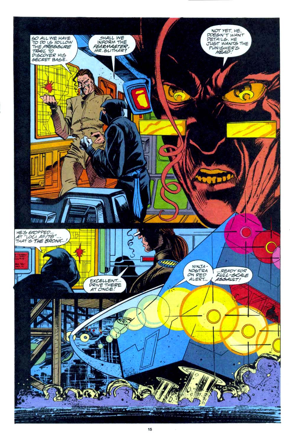 Read online Punisher 2099 comic -  Issue #7 - 12