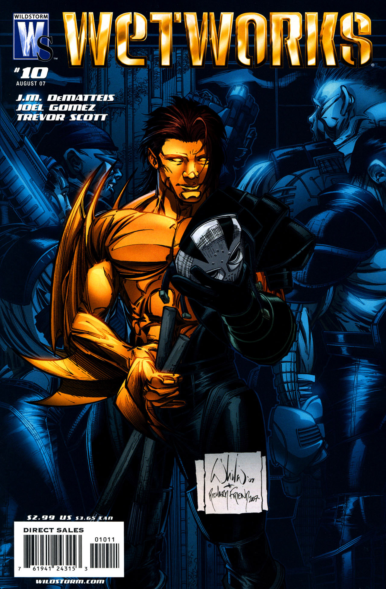 Read online Wetworks (2006) comic -  Issue #10 - 1
