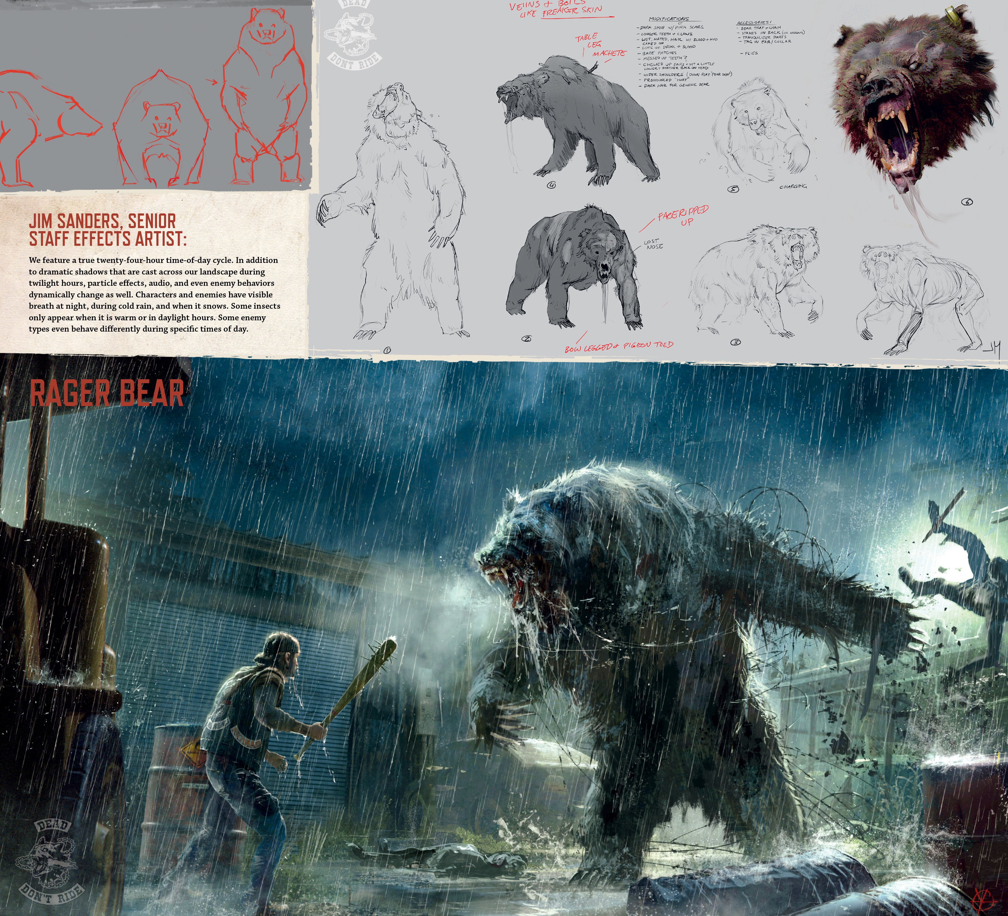 Read online The Art of Days Gone comic -  Issue # TPB (Part 2) - 45