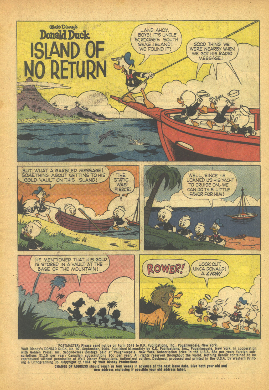 Read online Donald Duck (1962) comic -  Issue #97 - 3