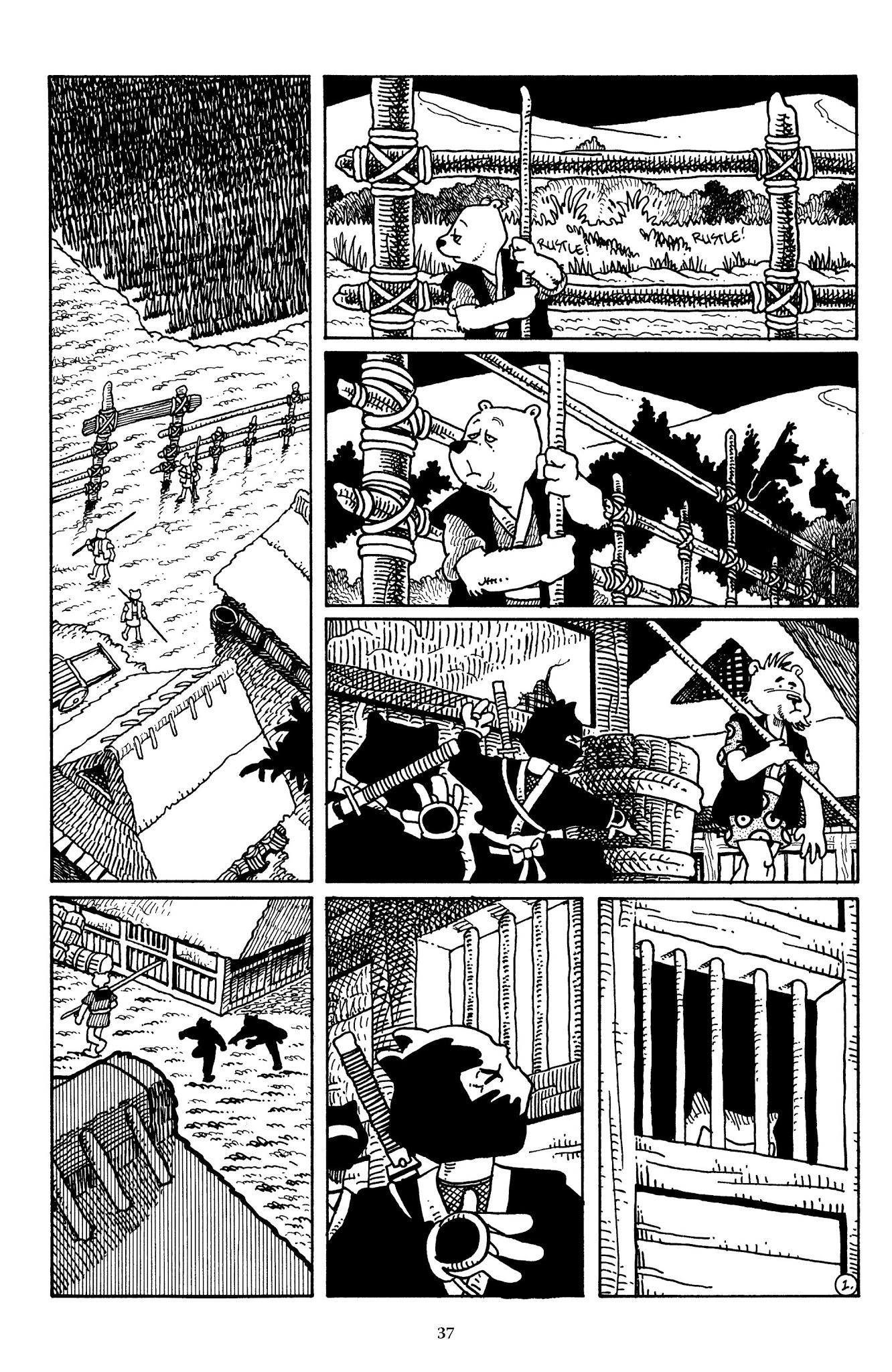 Read online The Usagi Yojimbo Saga comic -  Issue # TPB 1 - 36