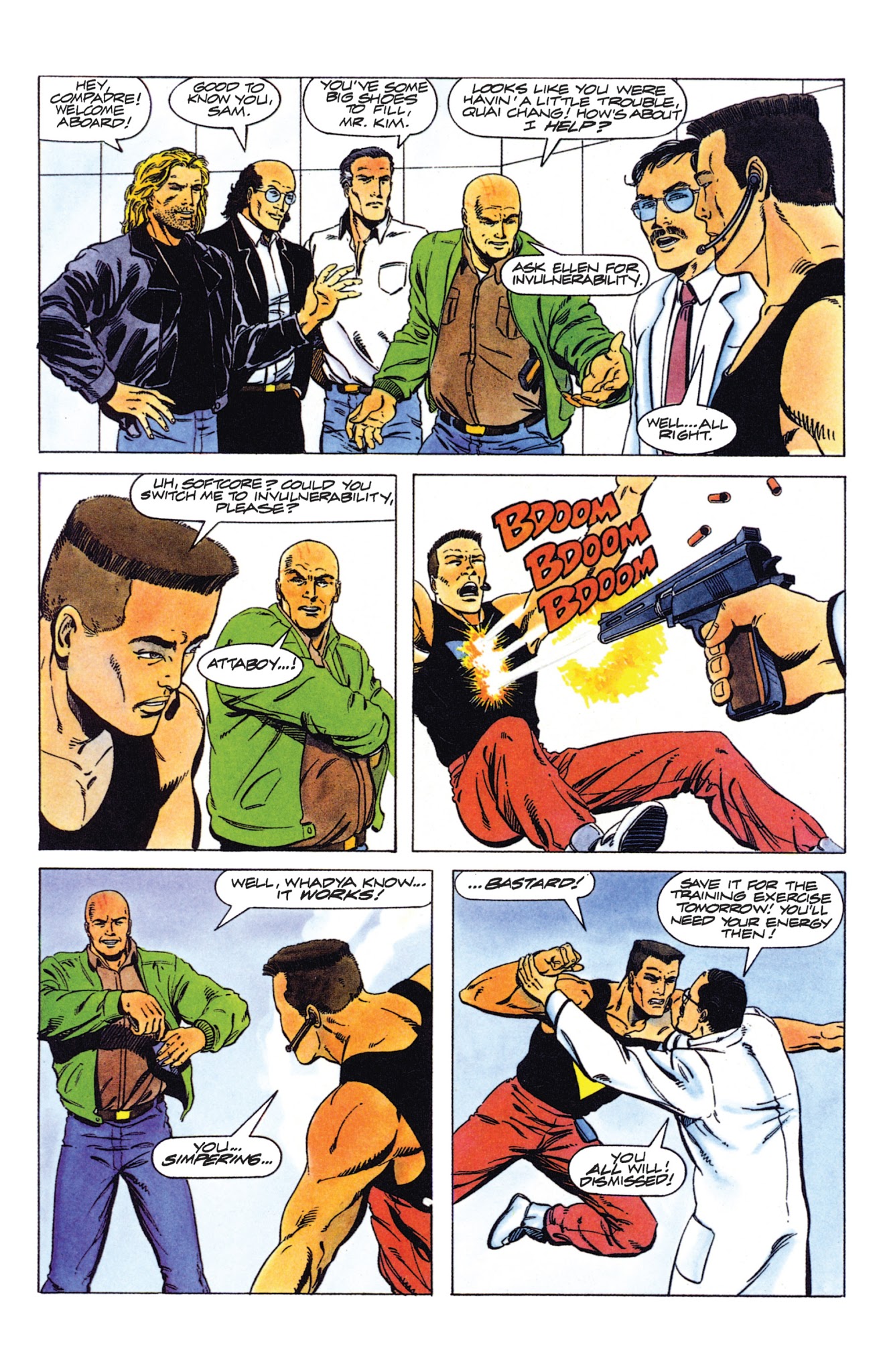 Read online Valiant Masters H.A.R.D. Corps comic -  Issue # TPB - 112
