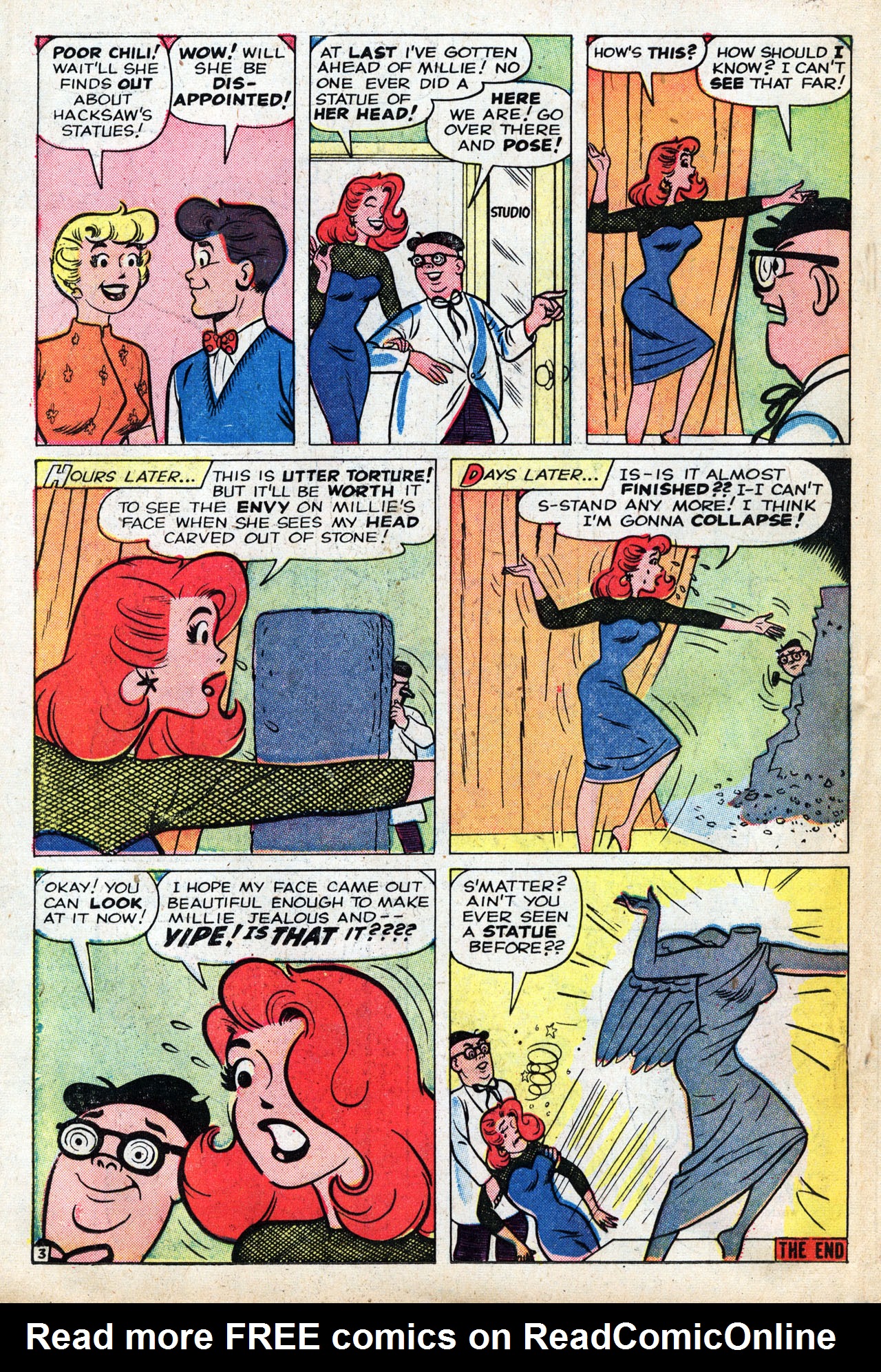 Read online A Date with Millie (1959) comic -  Issue #5 - 18