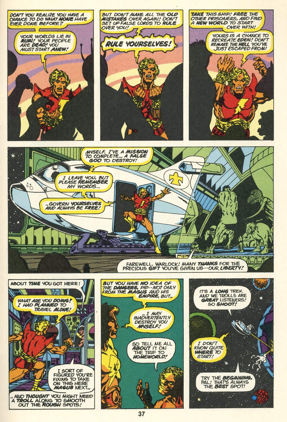 Read online Warlock (1982) comic -  Issue #1 - 39