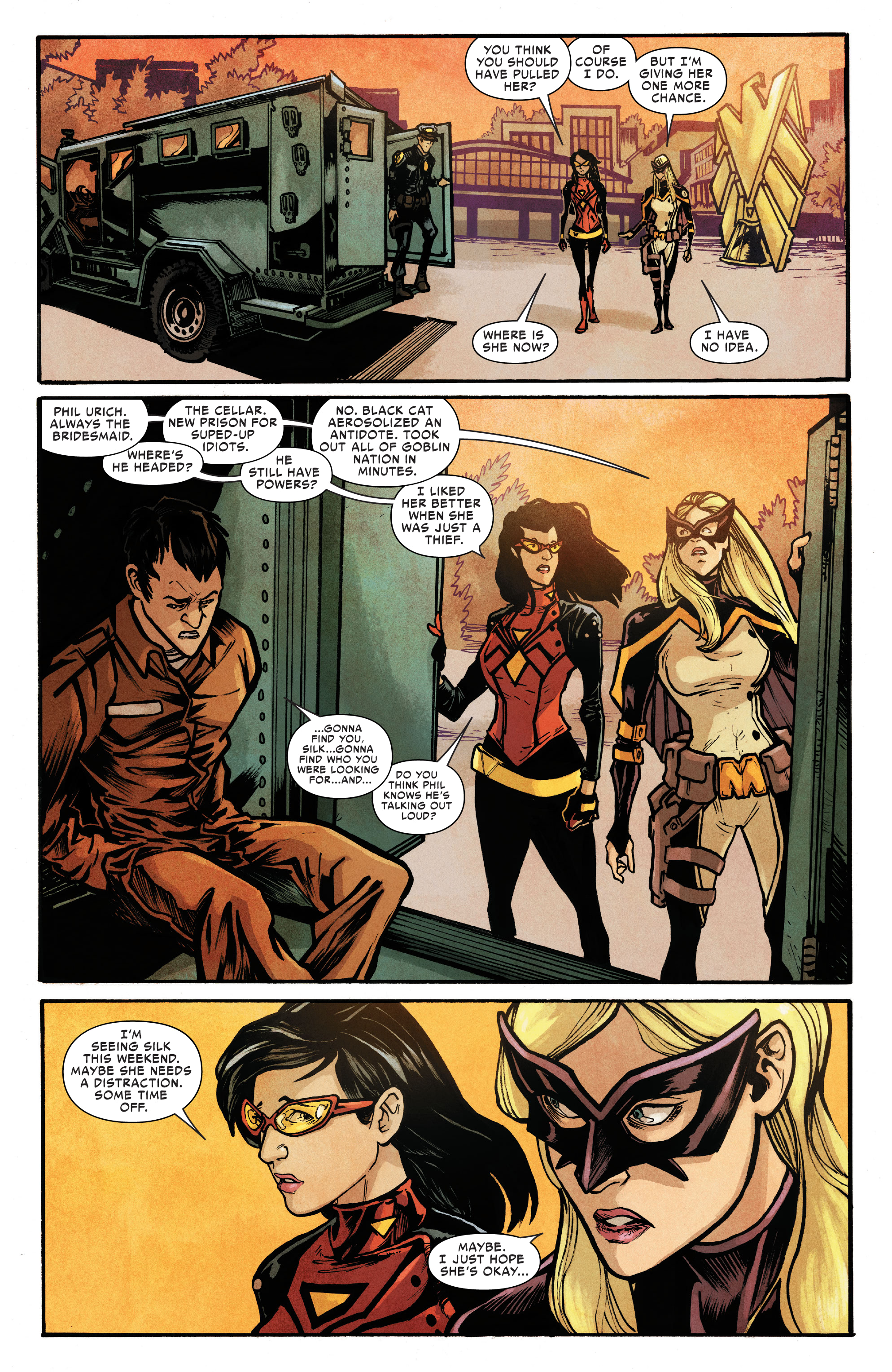 Read online Silk: Out of the Spider-Verse comic -  Issue # TPB 1 (Part 4) - 38