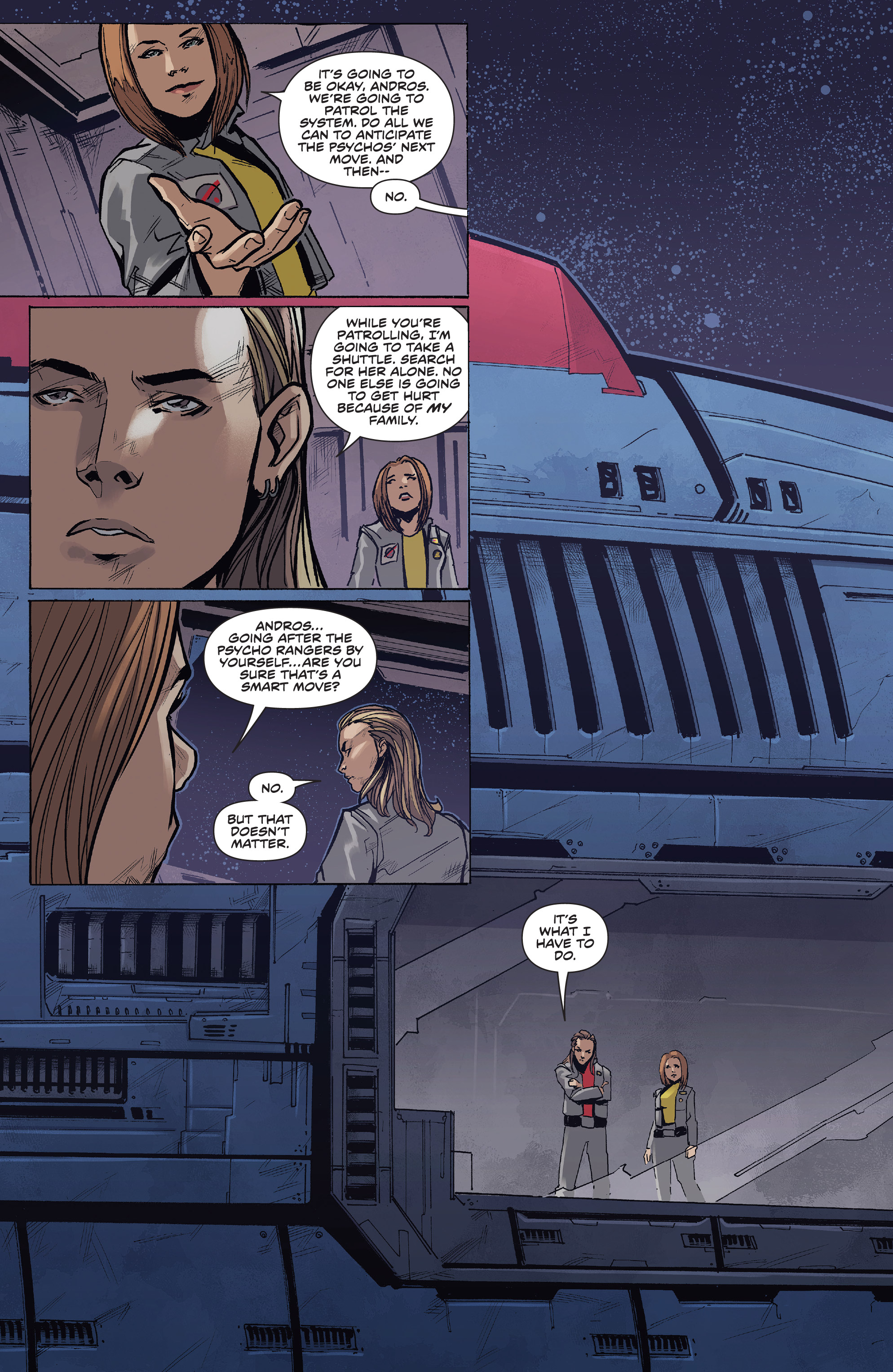 Read online Saban's Power Rangers: The Psycho Path comic -  Issue # TPB - 21