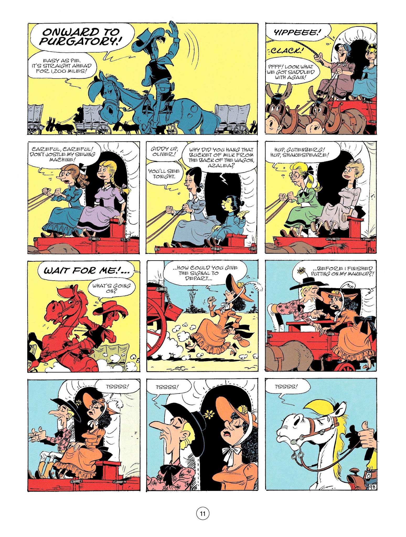 Read online A Lucky Luke Adventure comic -  Issue #59 - 13