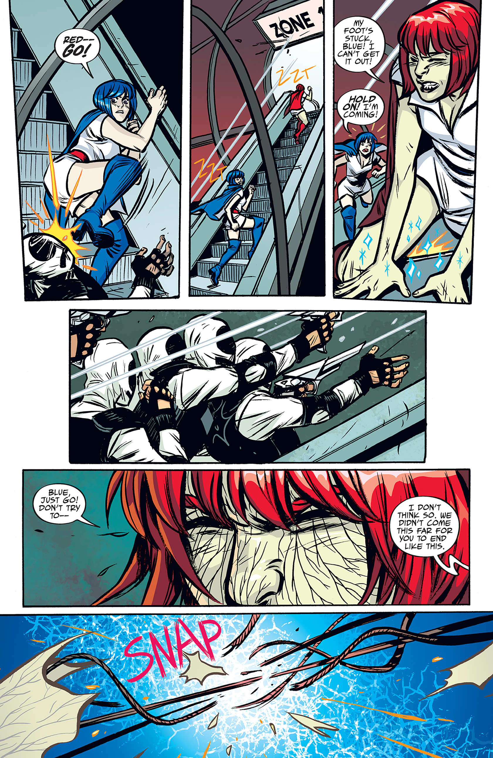 Read online The True Lives Of The Fabulous Killjoys comic -  Issue #4 - 10