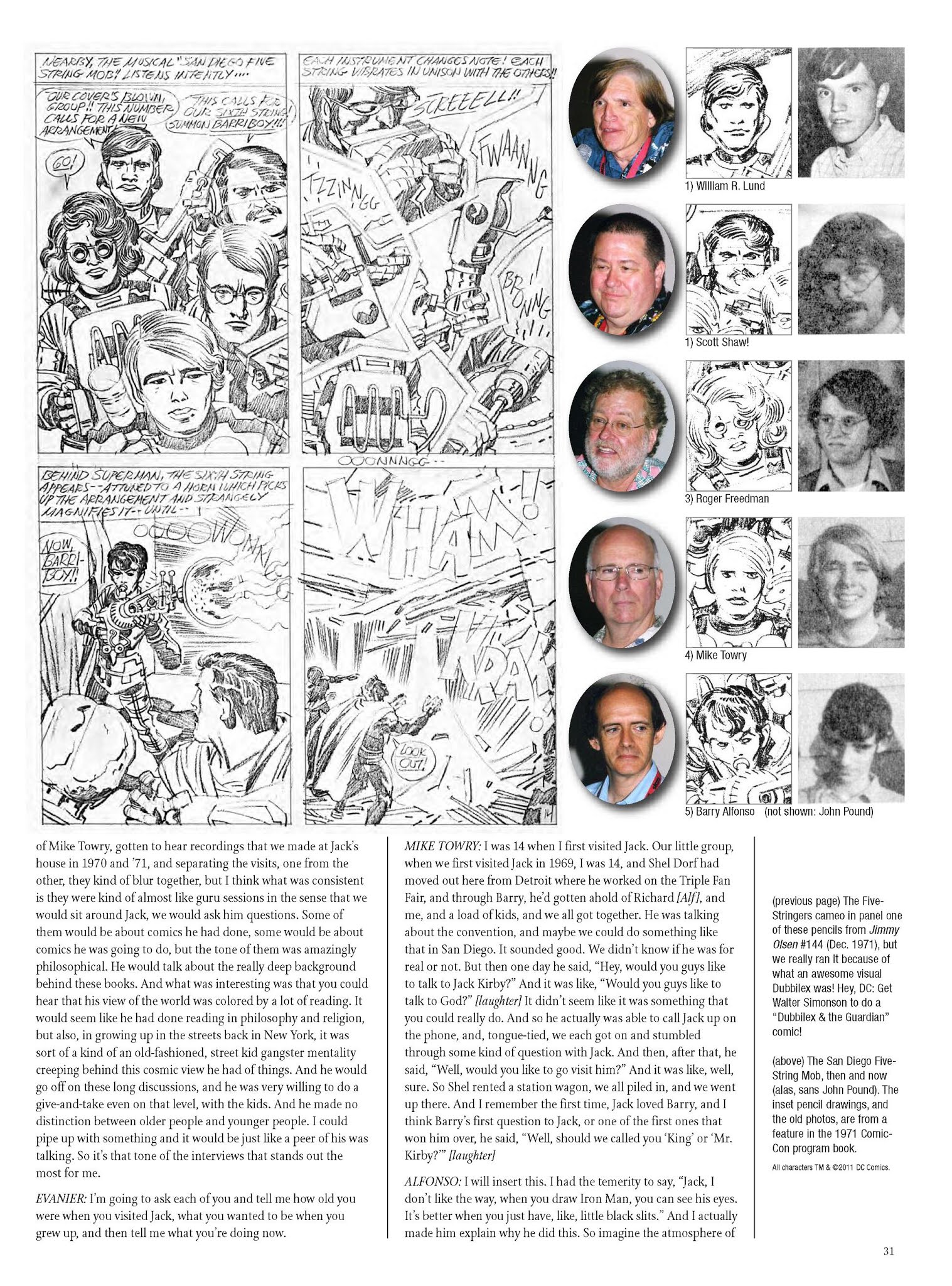Read online The Jack Kirby Collector comic -  Issue #56 - 31