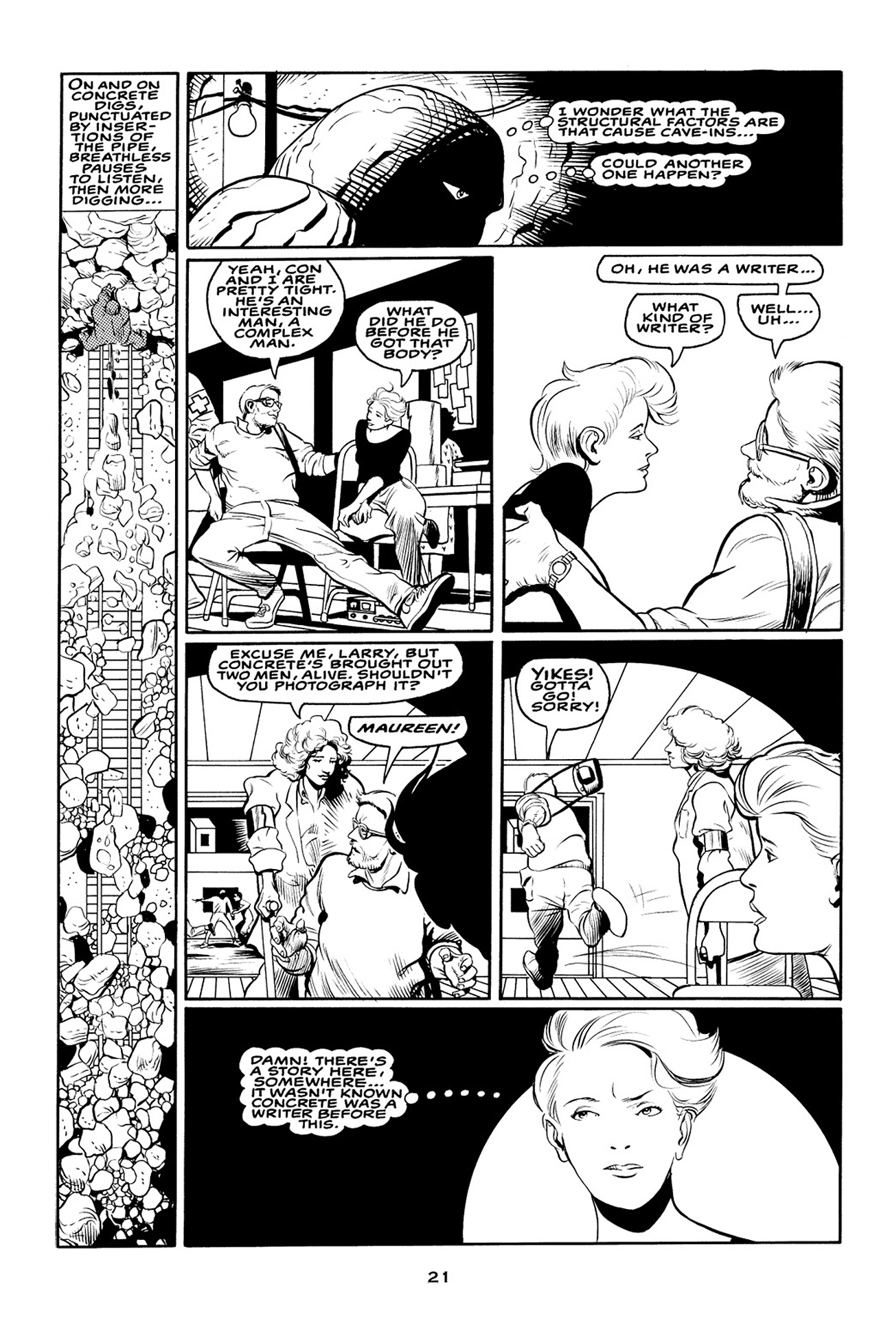 Read online Concrete (2005) comic -  Issue # TPB 1 - 22