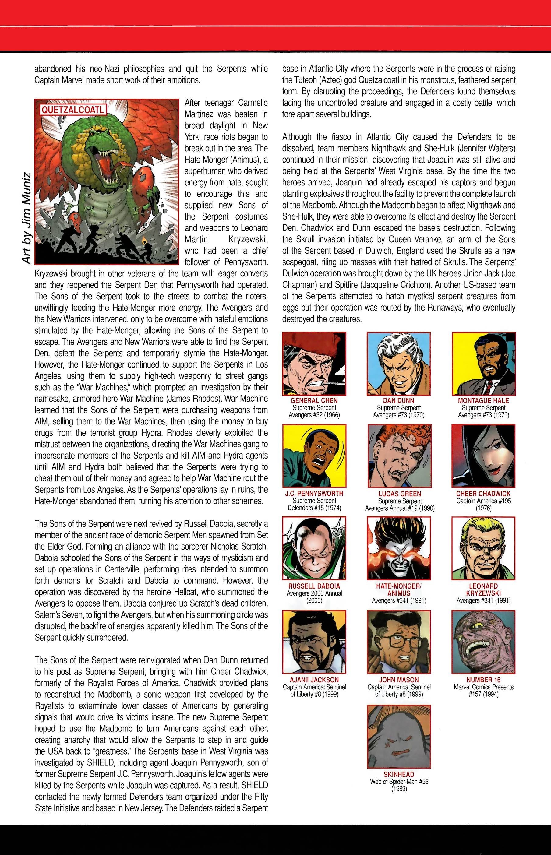 Read online Official Handbook of the Marvel Universe A to Z comic -  Issue # TPB 10 (Part 2) - 119
