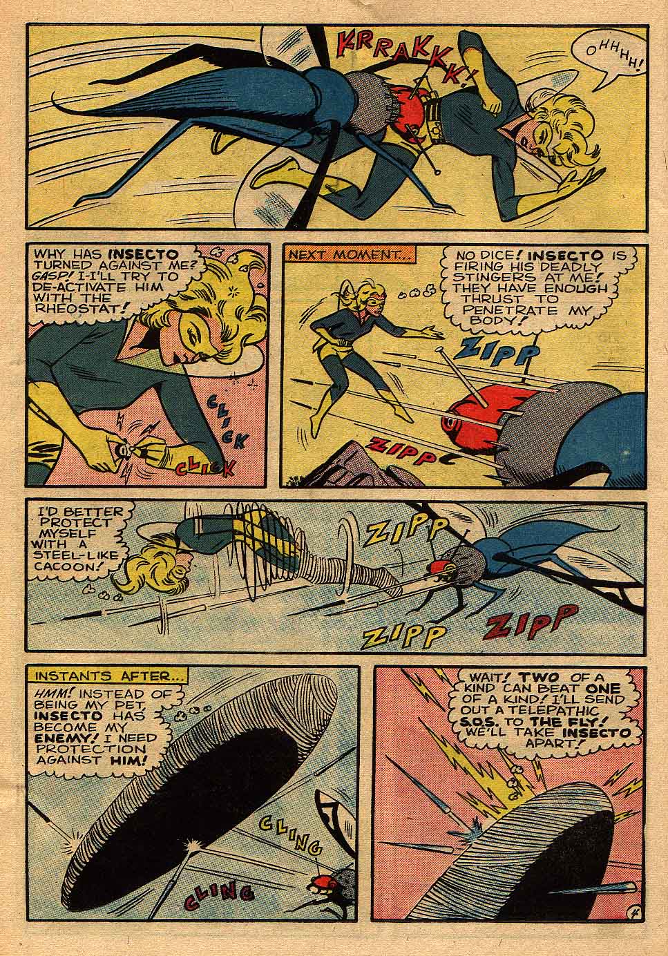 Read online Adventures of the Fly comic -  Issue #27 - 32