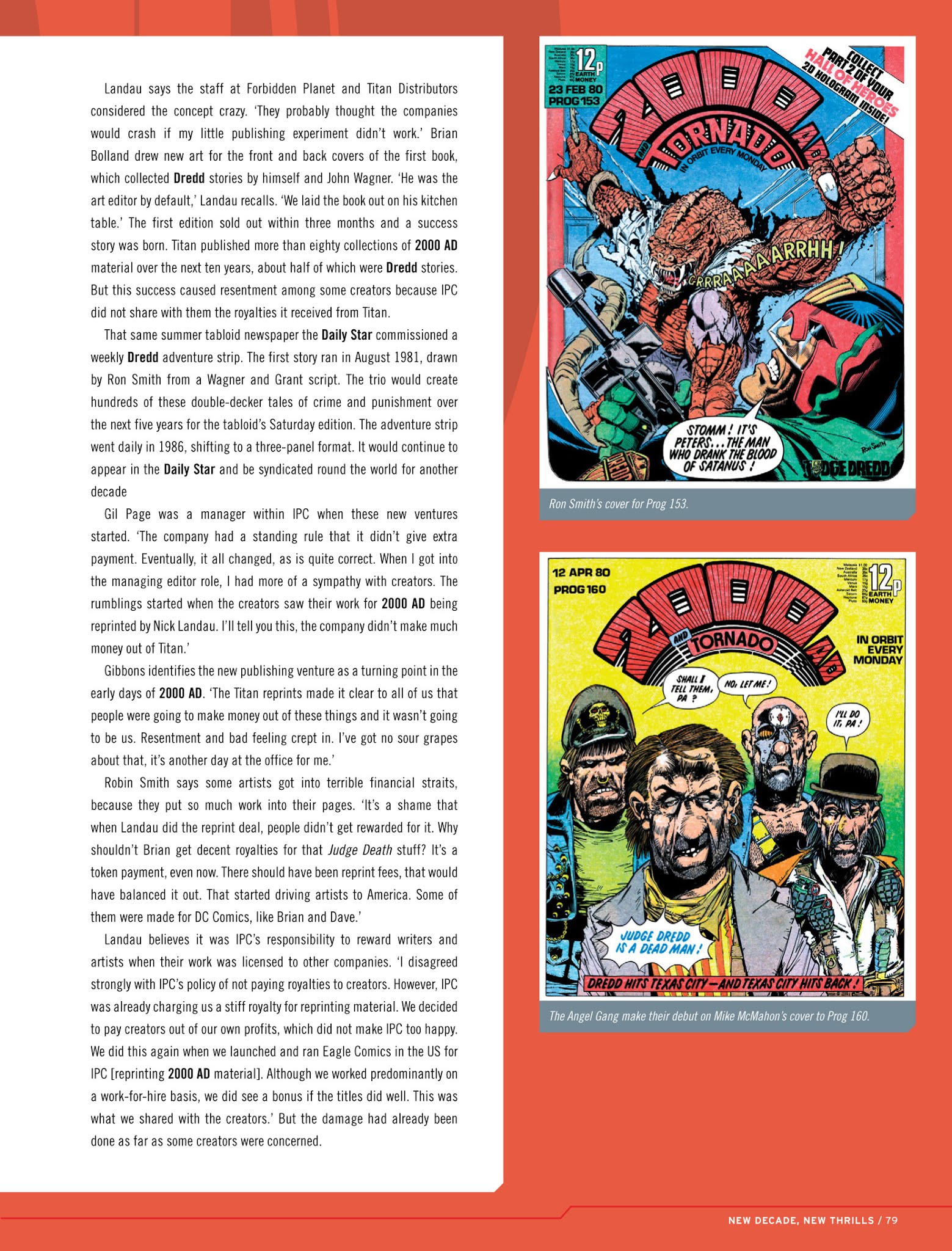 Read online Thrill-Power Overload: Forty Years of 2000 AD: Revised, Updated and Expanded! comic -  Issue # TPB (Part 1) - 80