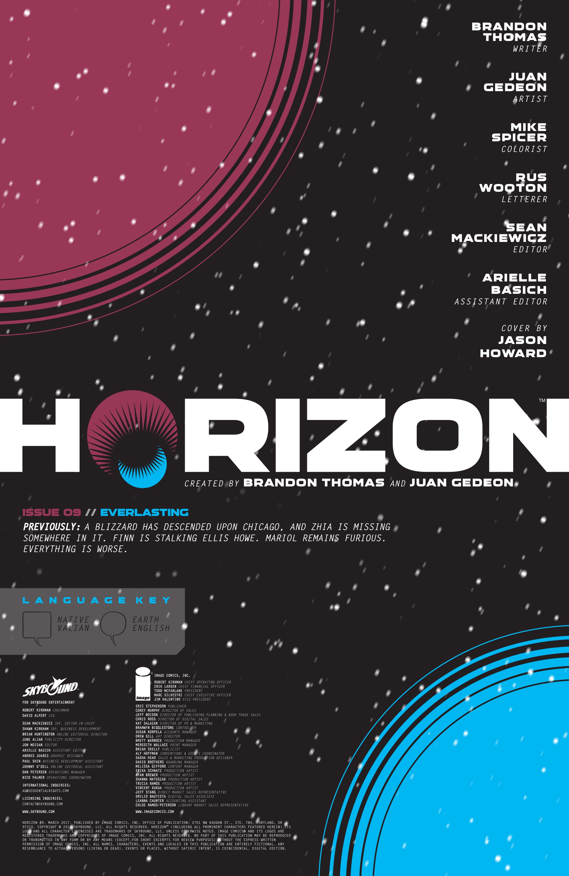 Read online Horizon comic -  Issue #9 - 2