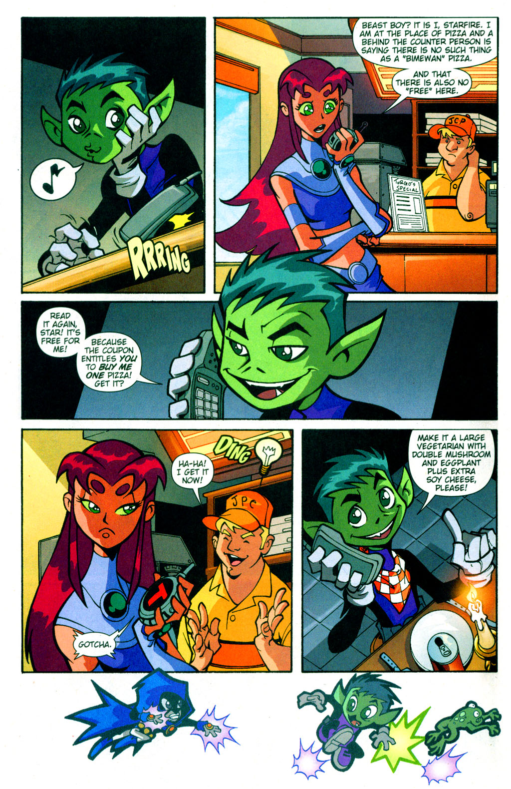 Read online Teen Titans Go! (2003) comic -  Issue #2 - 7