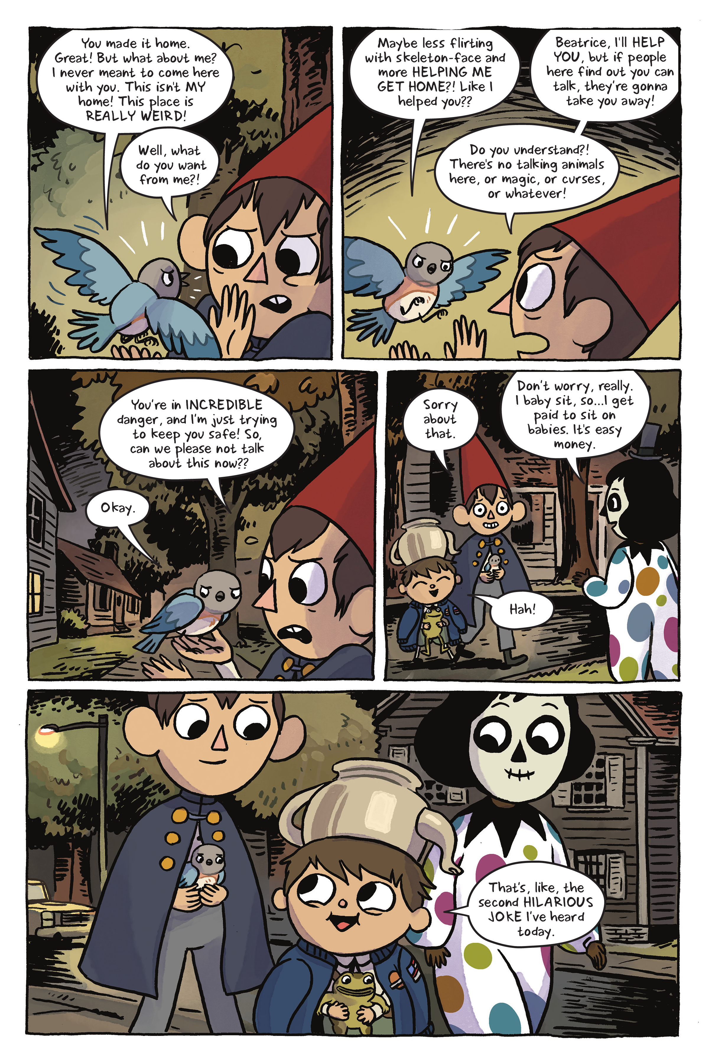 Read online Over the Garden Wall: Distillatoria comic -  Issue # TPB - 29