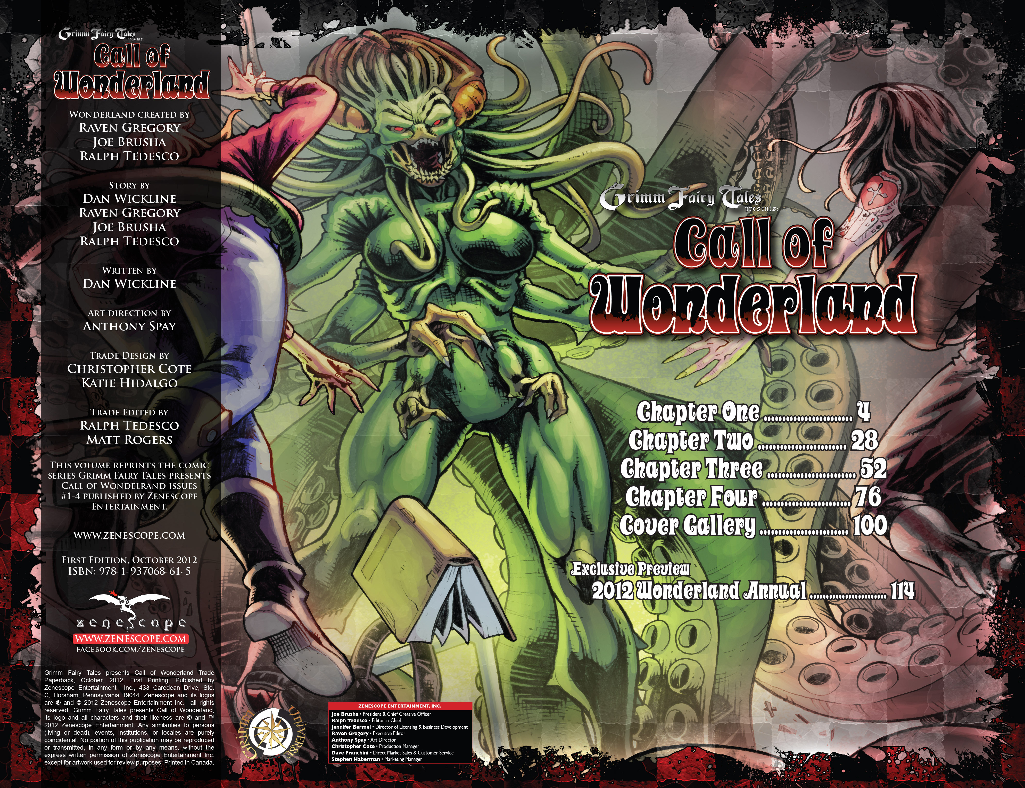 Read online Grimm Fairy Tales presents Call of Wonderland comic -  Issue # TPB - 3