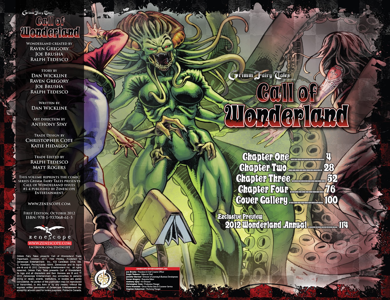 Grimm Fairy Tales presents Call of Wonderland issue TPB - Page 3