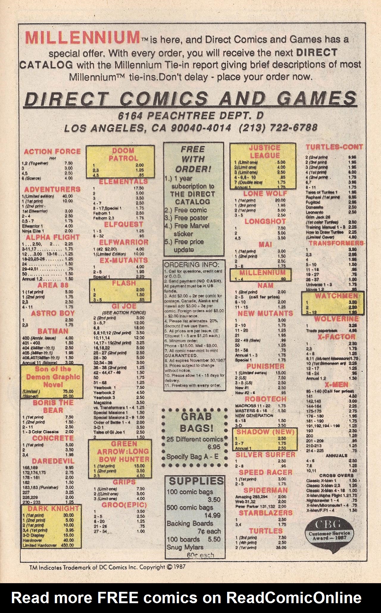 Read online Millennium comic -  Issue #1 - 29