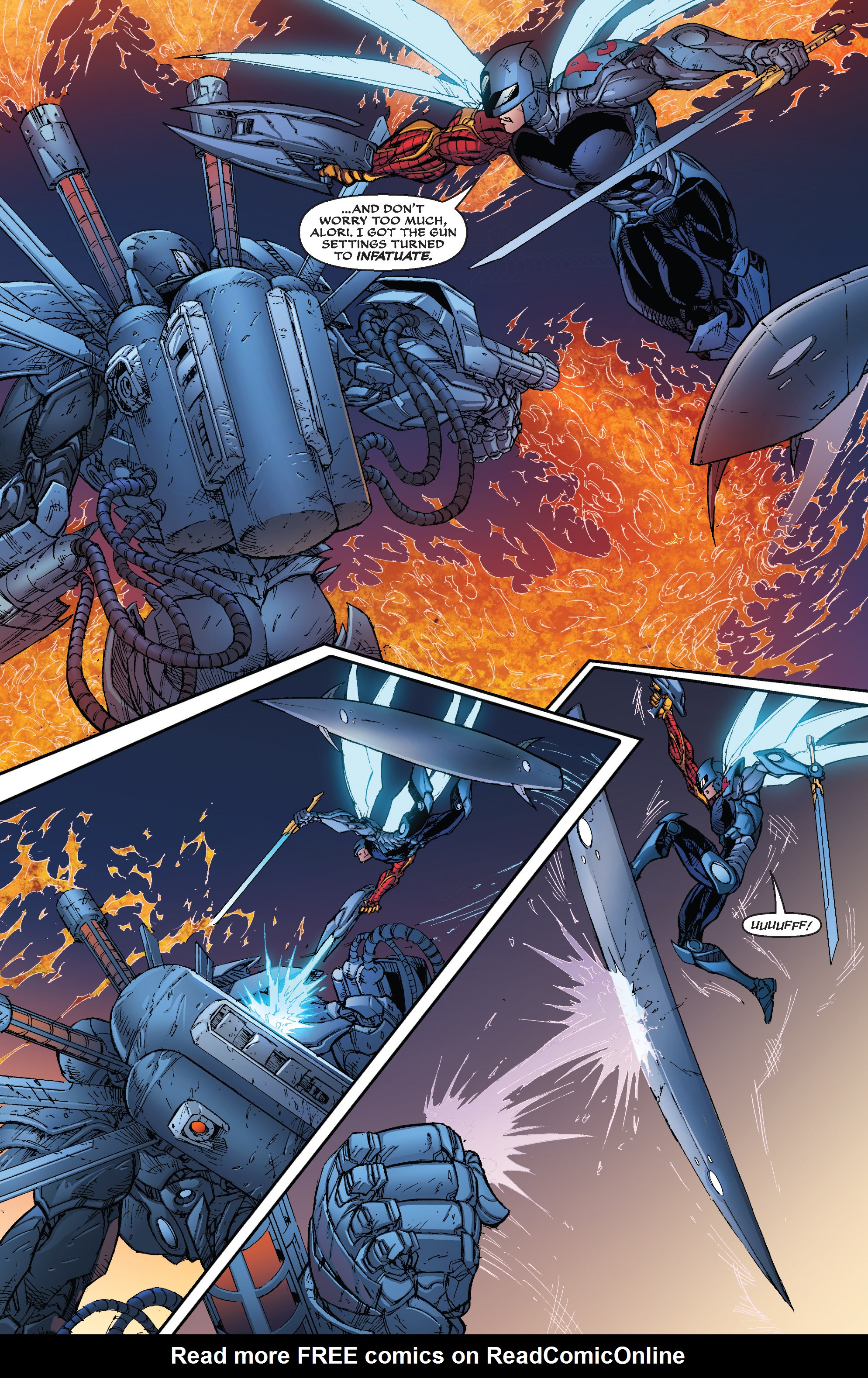 Read online Michael Turner's Soulfire (2013) comic -  Issue #7 - 13