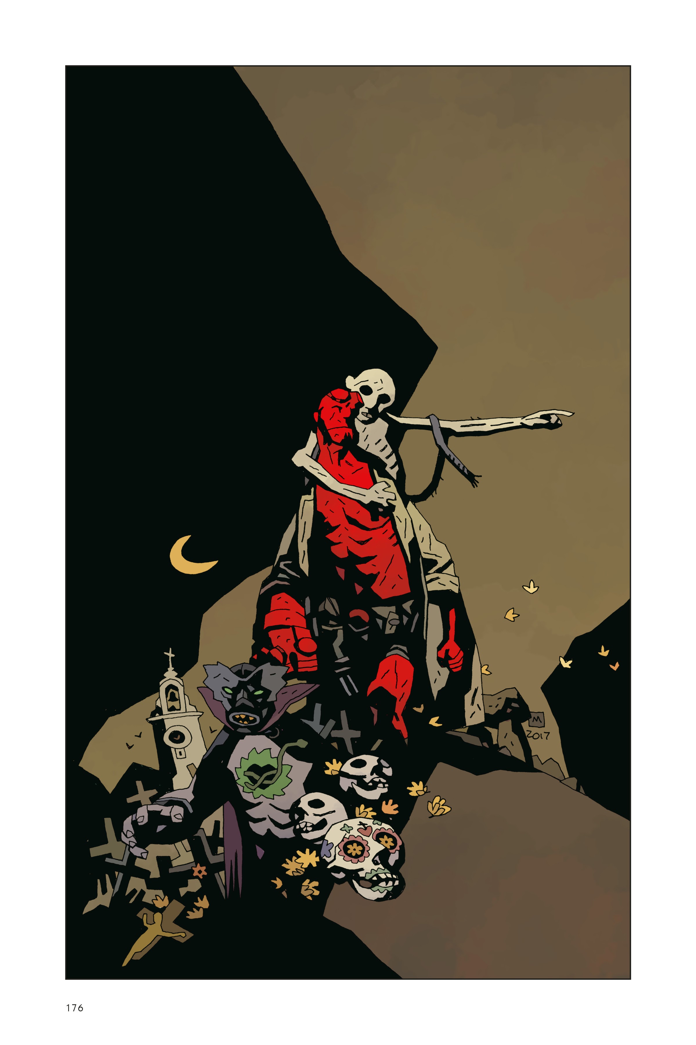 Read online Hellboy: 25 Years of Covers comic -  Issue # TPB (Part 2) - 78