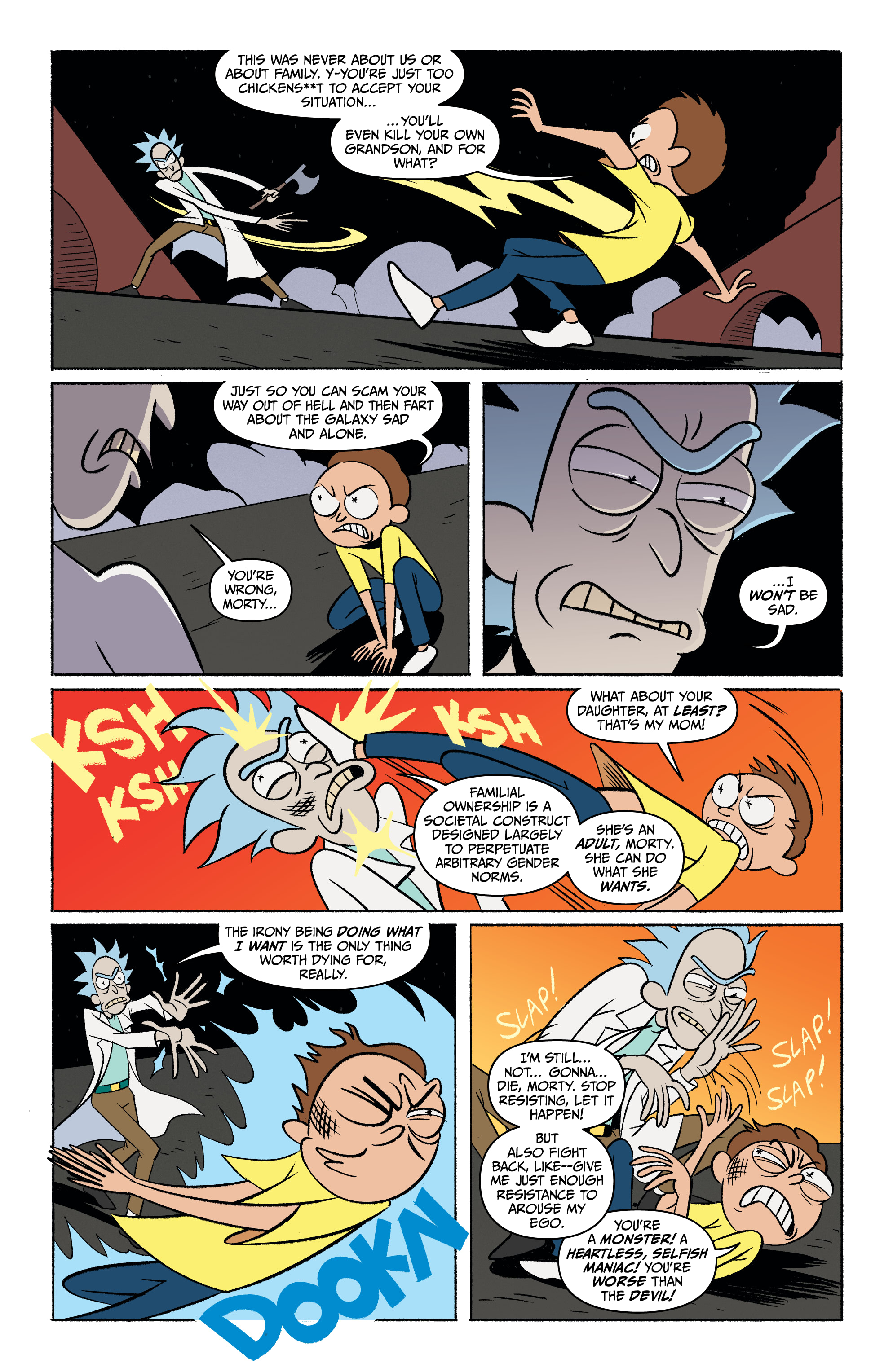 Read online Rick and Morty: Go to Hell comic -  Issue # _TPB - 90