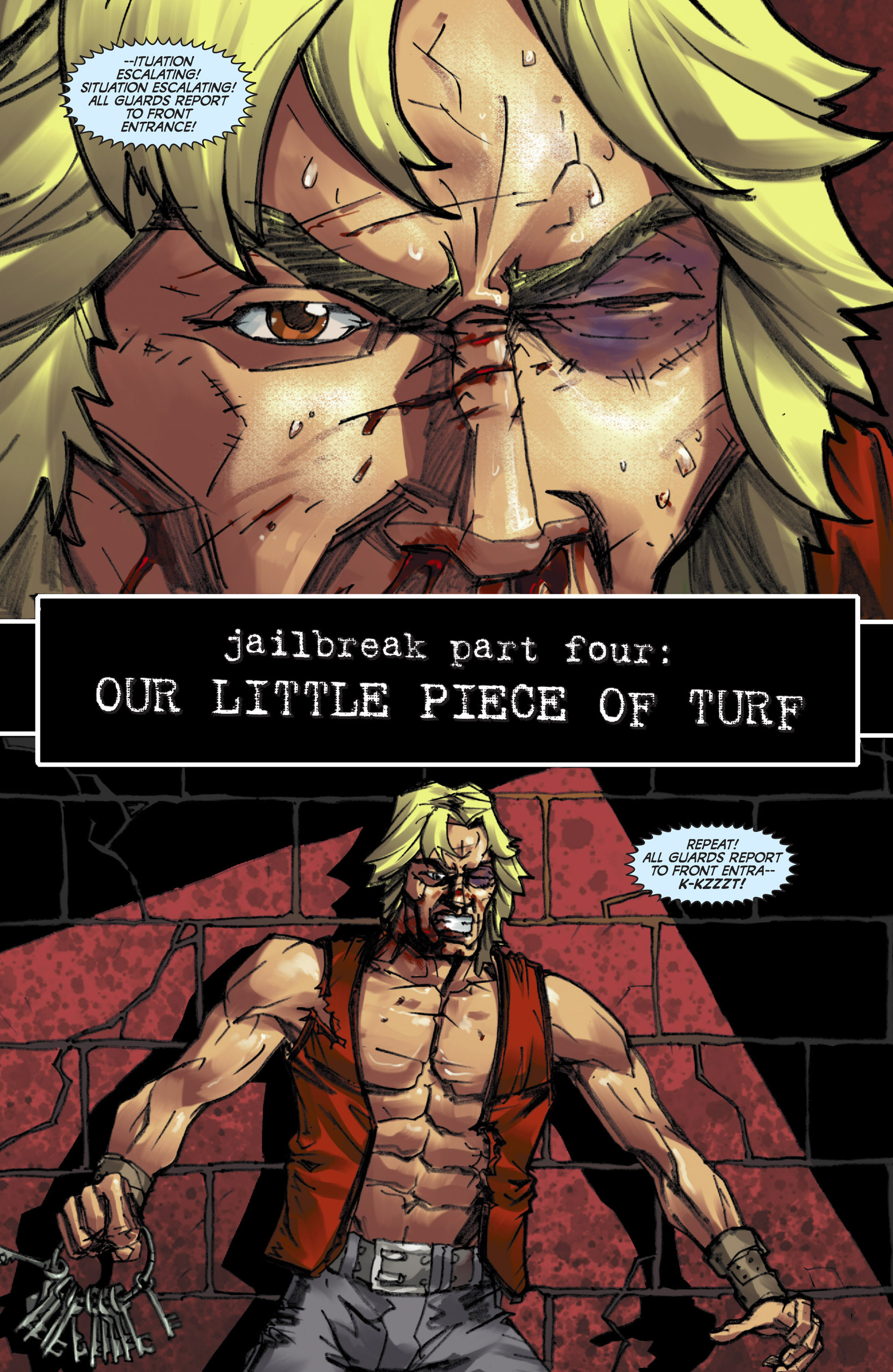 Read online The Warriors: Jailbreak comic -  Issue #4 - 3