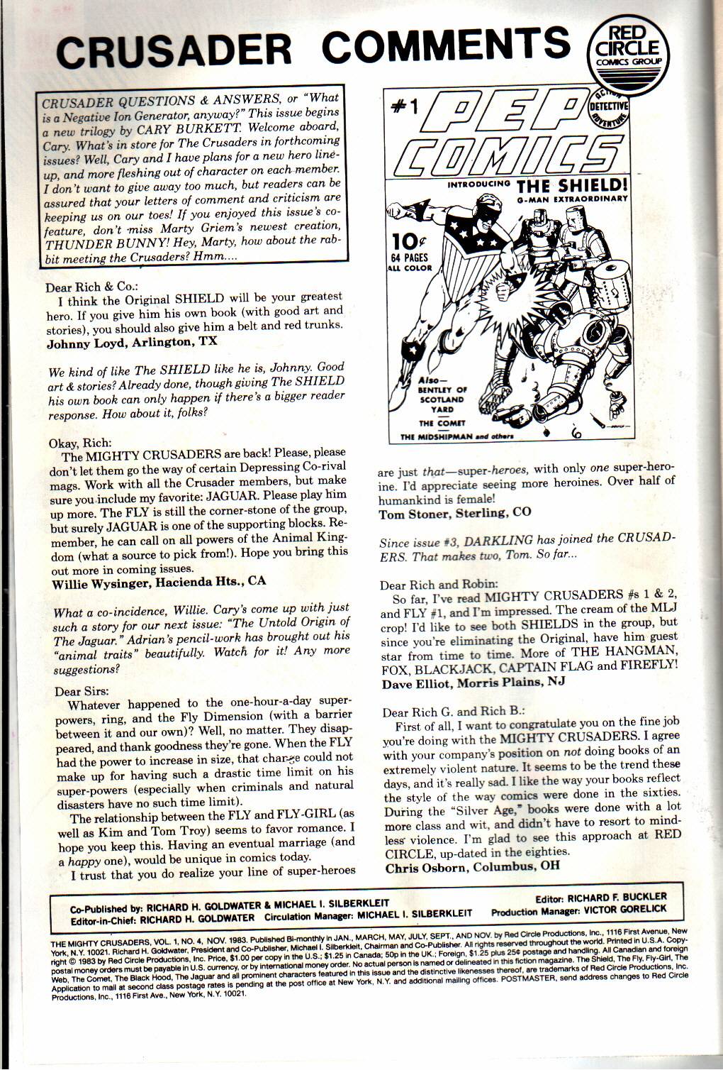 Read online The All New Adventures of the Mighty Crusaders comic -  Issue #4 - 2