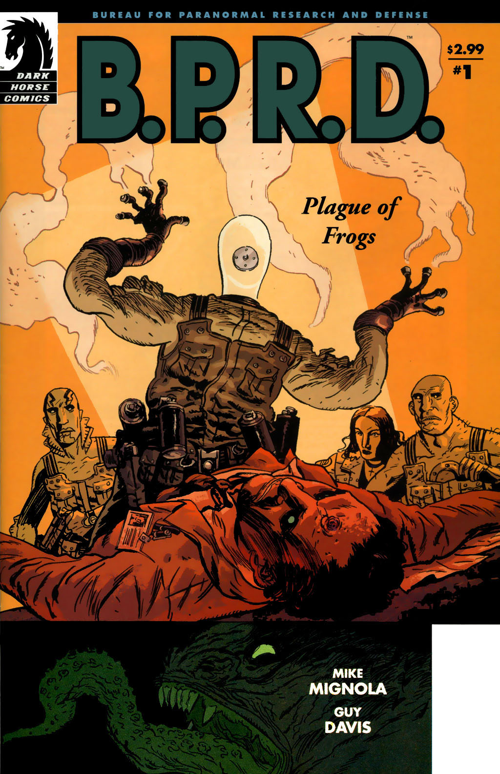Read online B.P.R.D., Plague of Frogs comic -  Issue #1 - 1