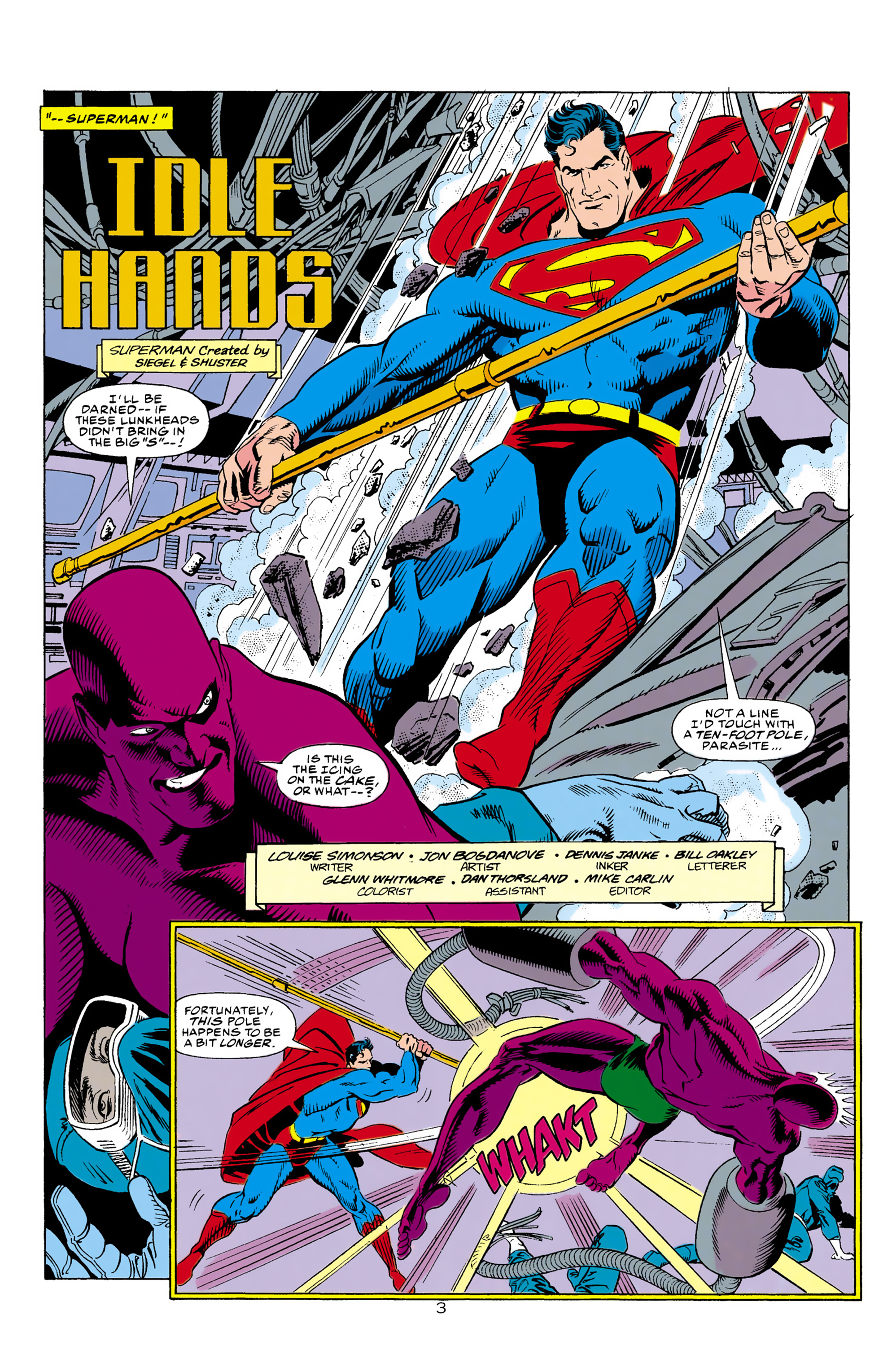 Read online Superman: The Man of Steel (1991) comic -  Issue #4 - 4