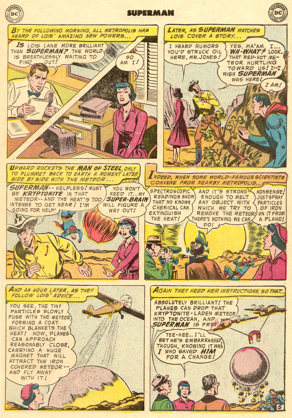 Read online Superman (1939) comic -  Issue #104 - 7