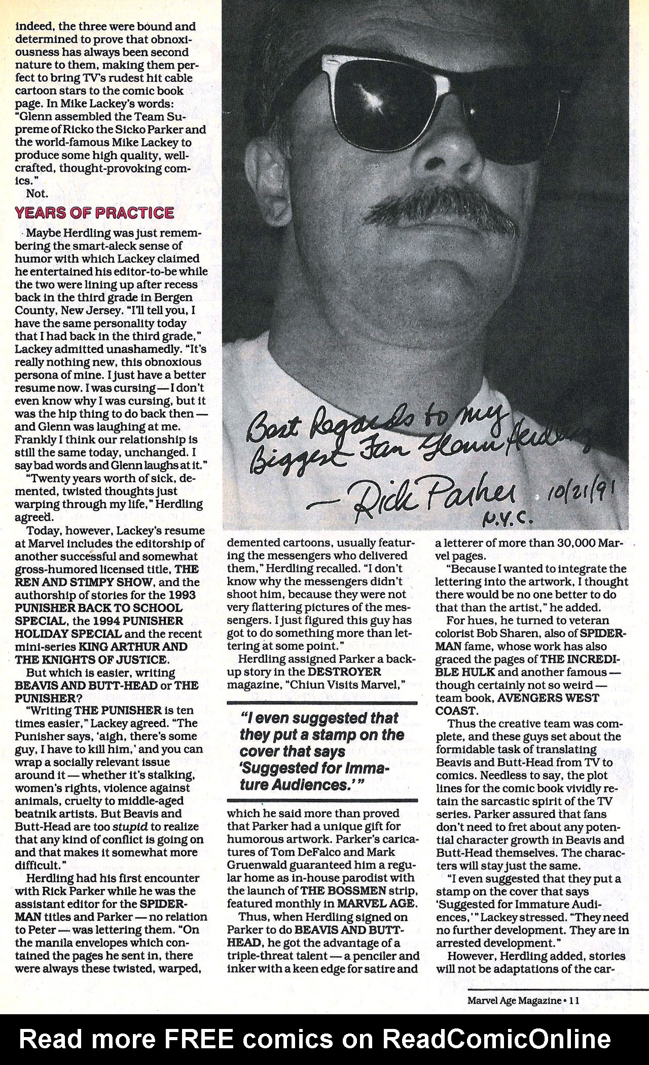 Read online Marvel Age comic -  Issue #134 - 12