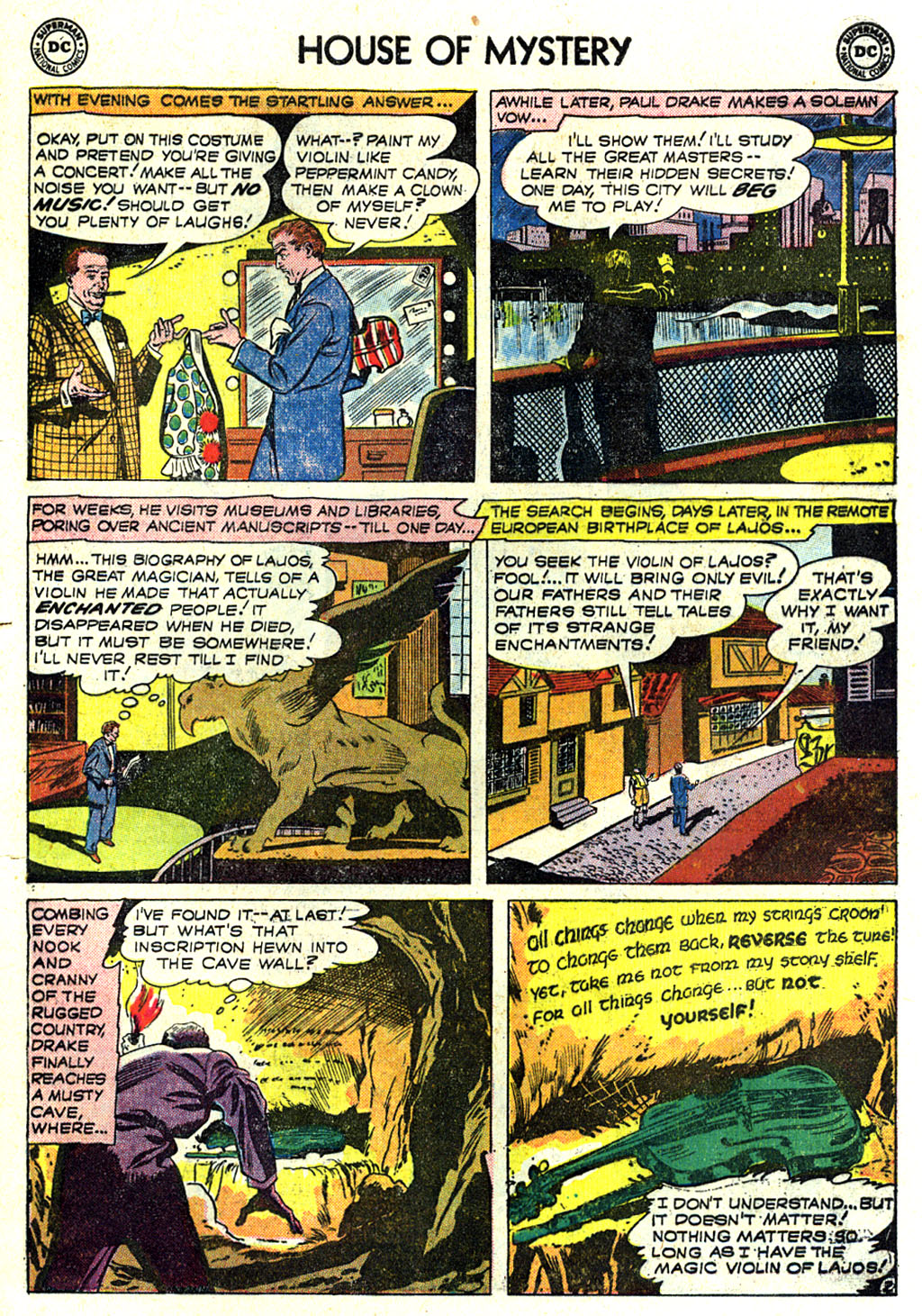 Read online House of Mystery (1951) comic -  Issue #89 - 13