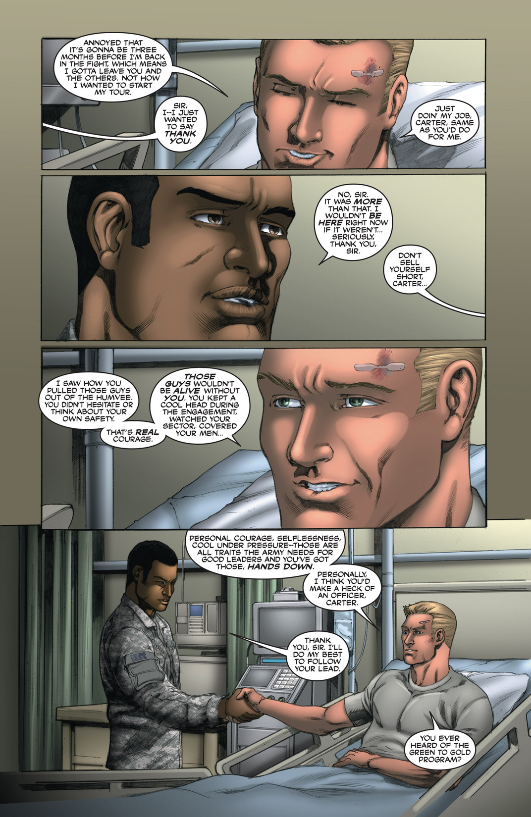 Read online America's Army comic -  Issue #13 - 21