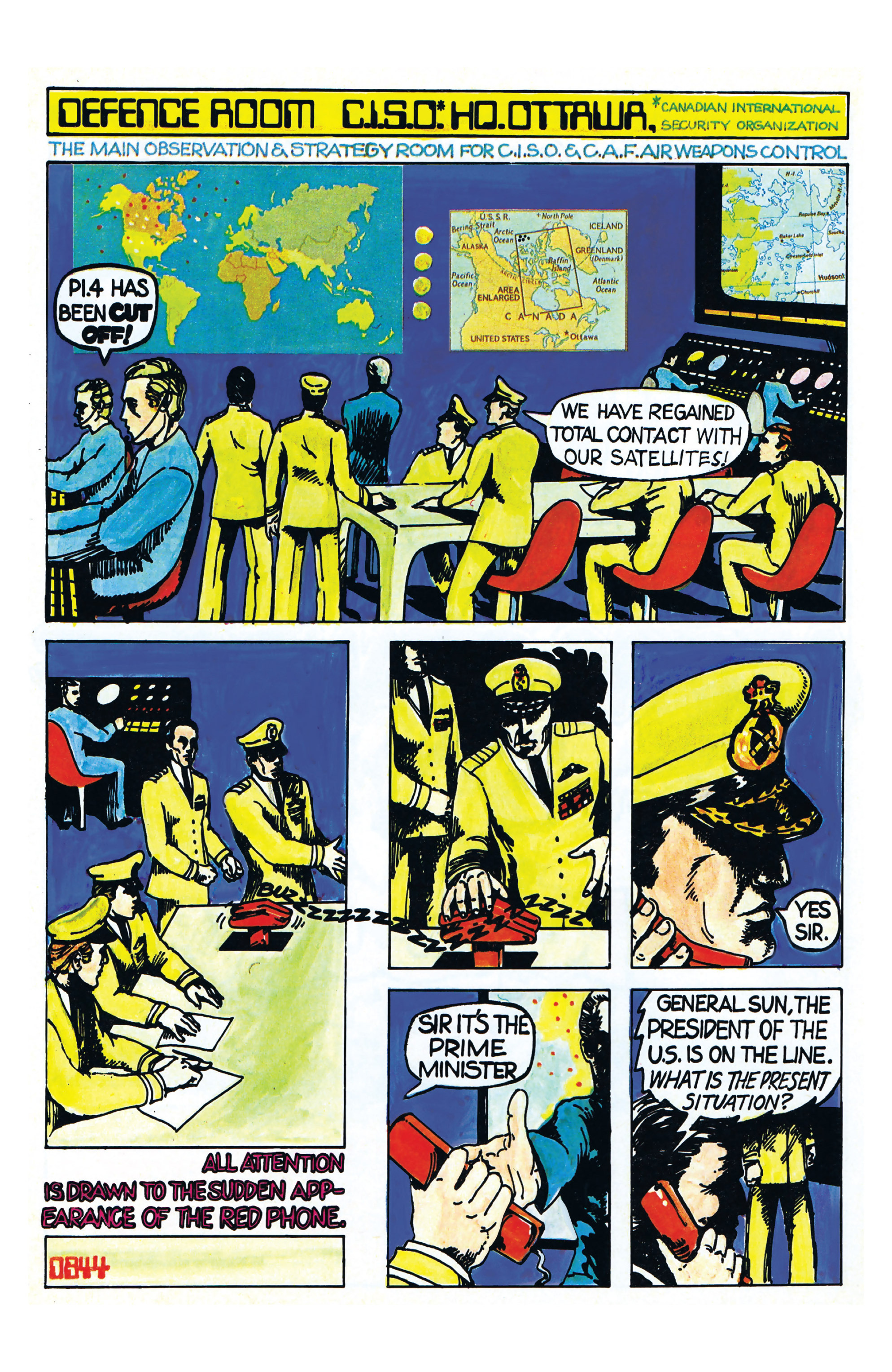 Read online Chapterhouse Archives: Captain Canuck comic -  Issue #1 - 5