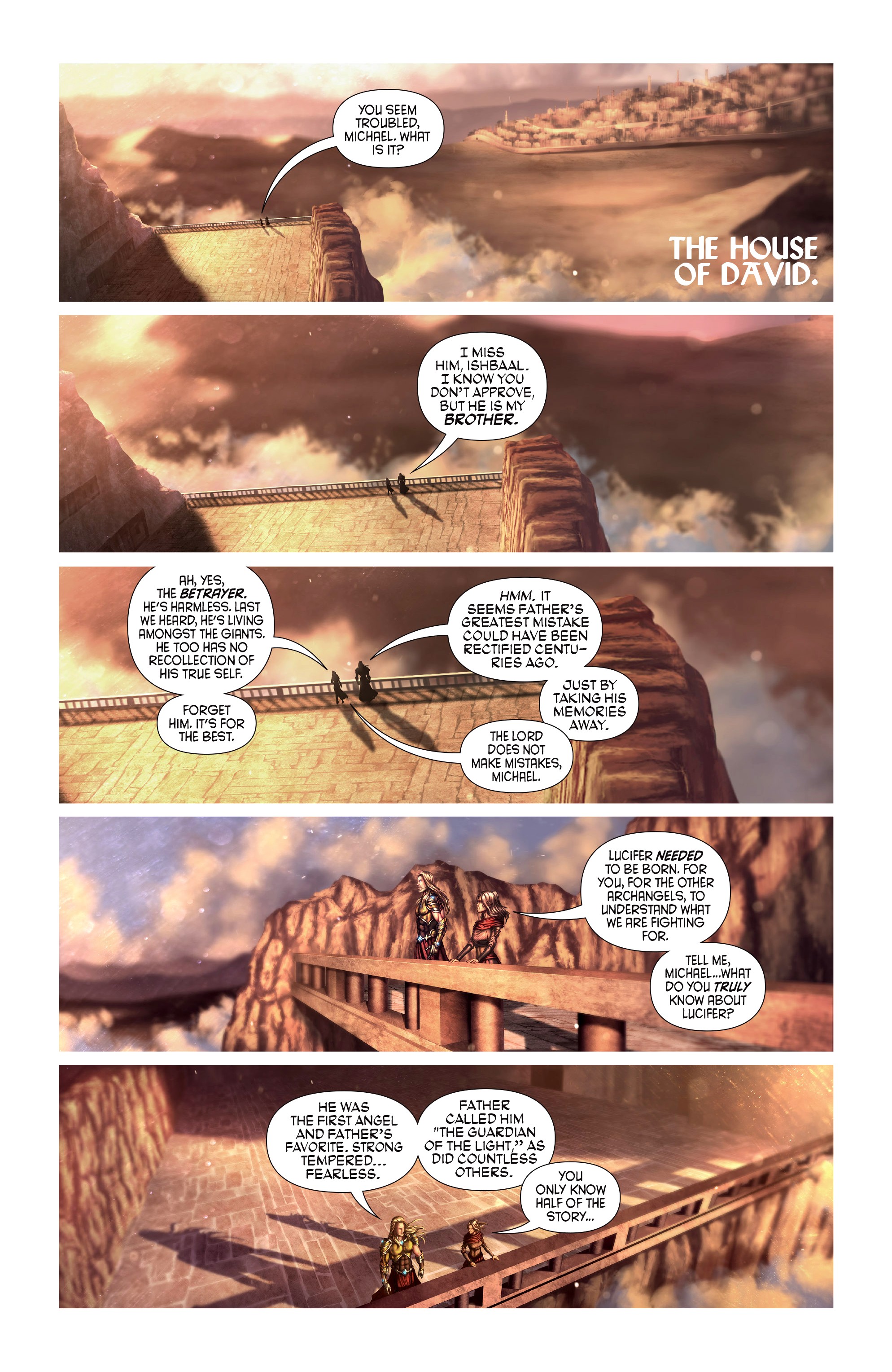 Read online Knights of the Golden Sun comic -  Issue #6 - 6