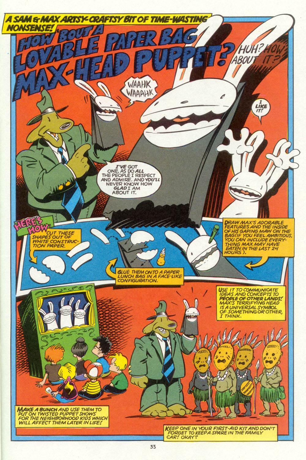 Read online Sam & Max Freelance Police Special comic -  Issue # Full - 34